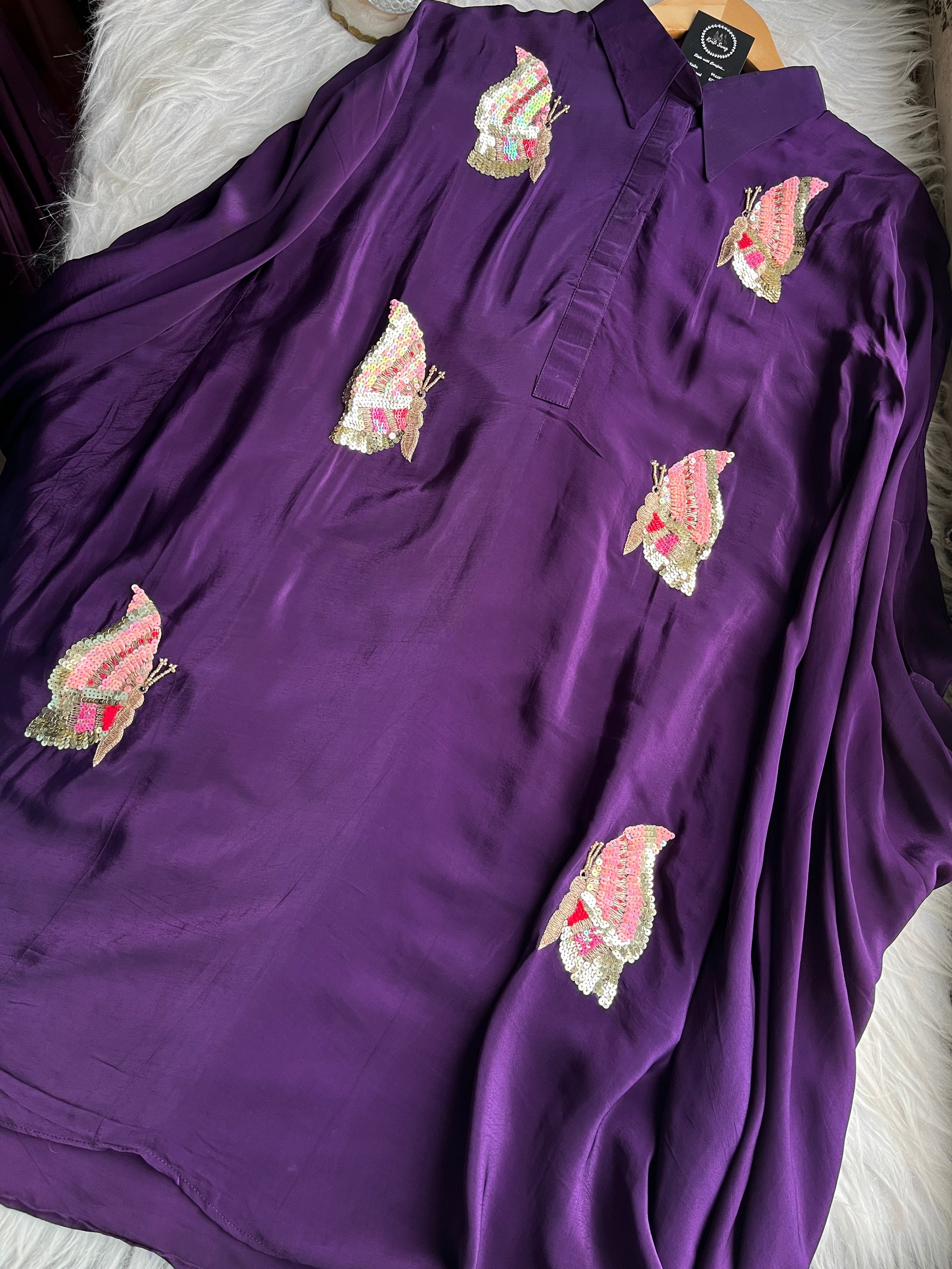 “NAISHA” Kaftan Cape Dress ✨💕 | KurtiSwag
