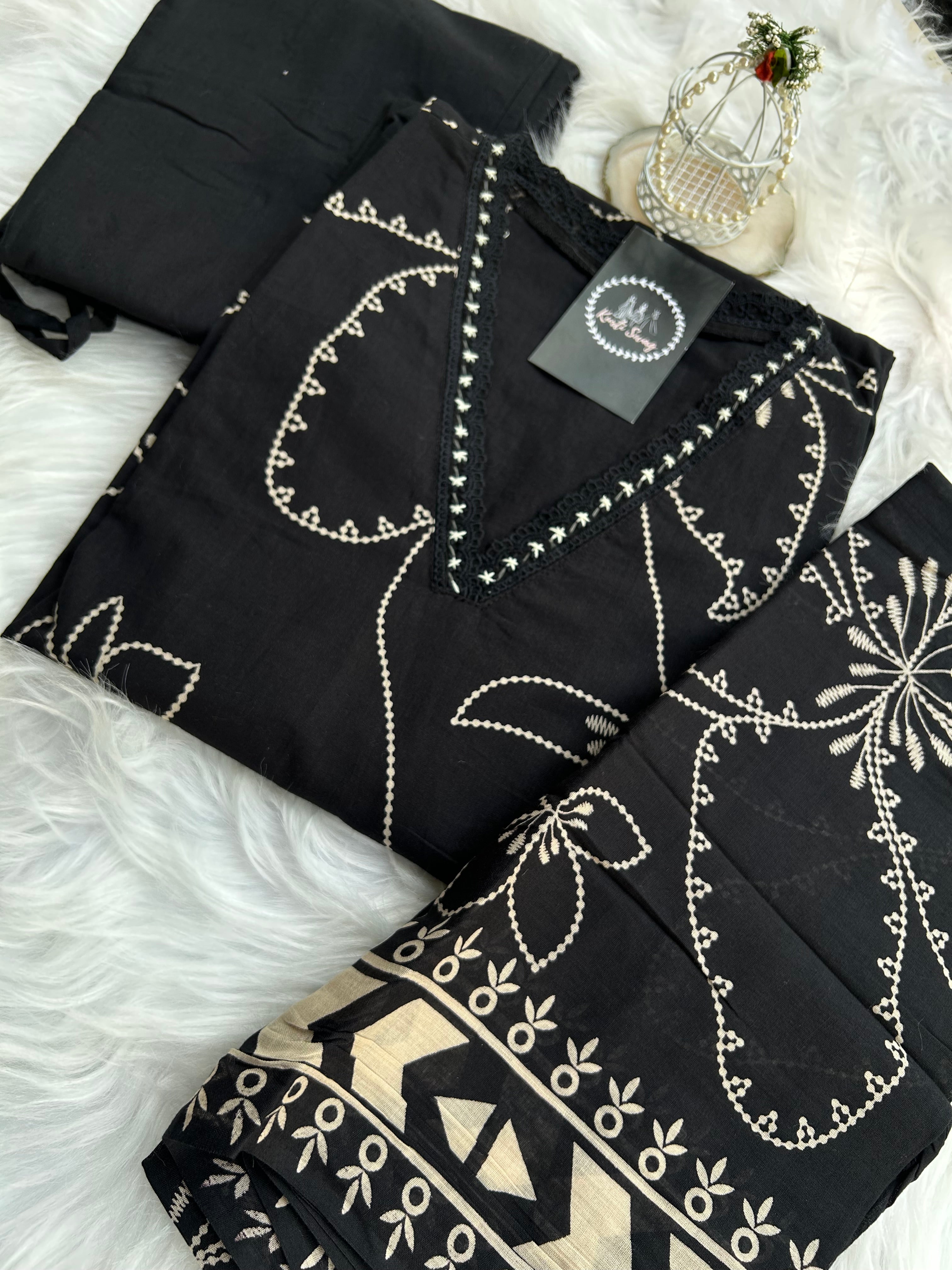 “NAZAKAT EDIT” Pure Cotton Suit Set ✨💕 | KurtiSwag