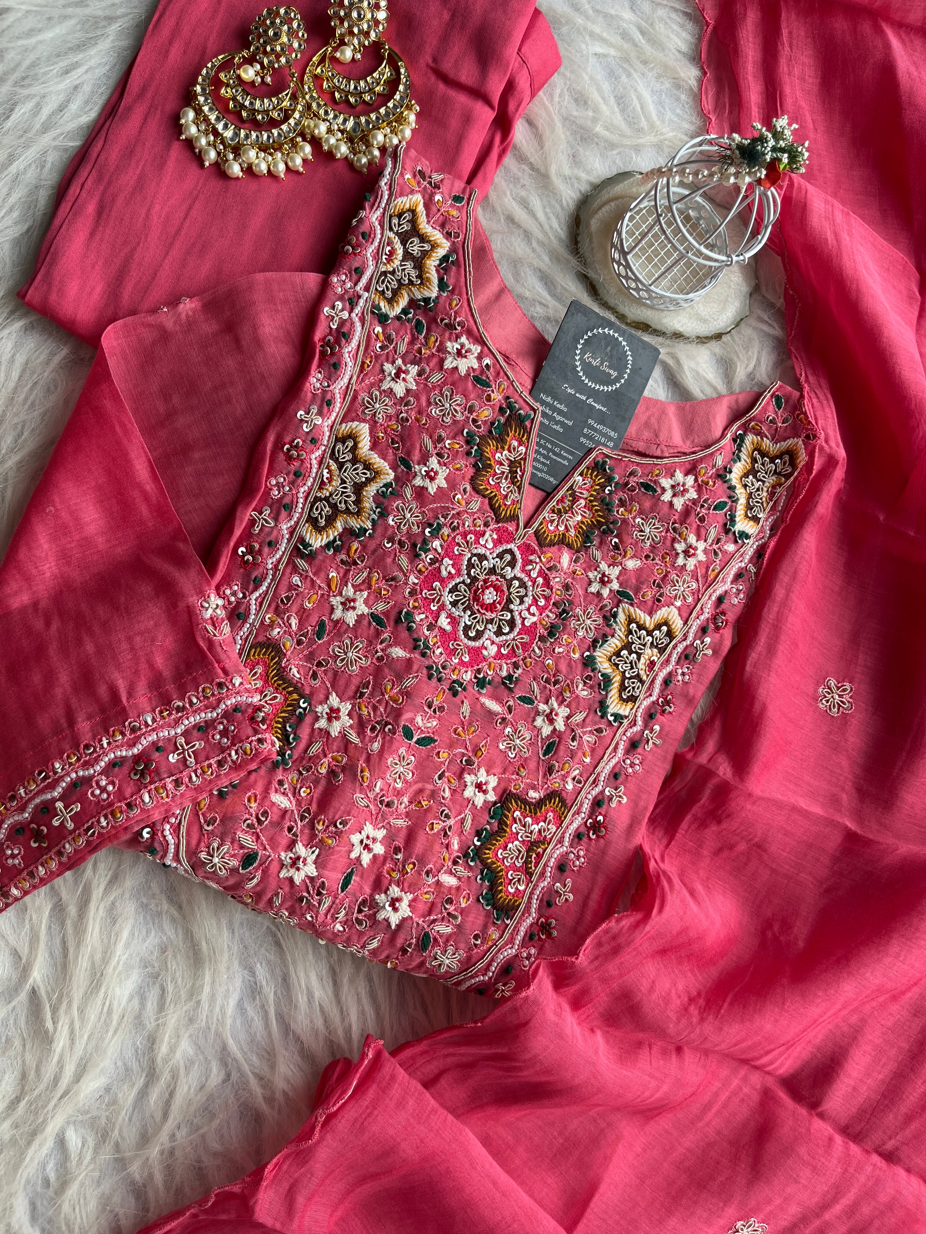“DORI” Mul Chanderi Festive Edition ✨💕 | KurtiSwag