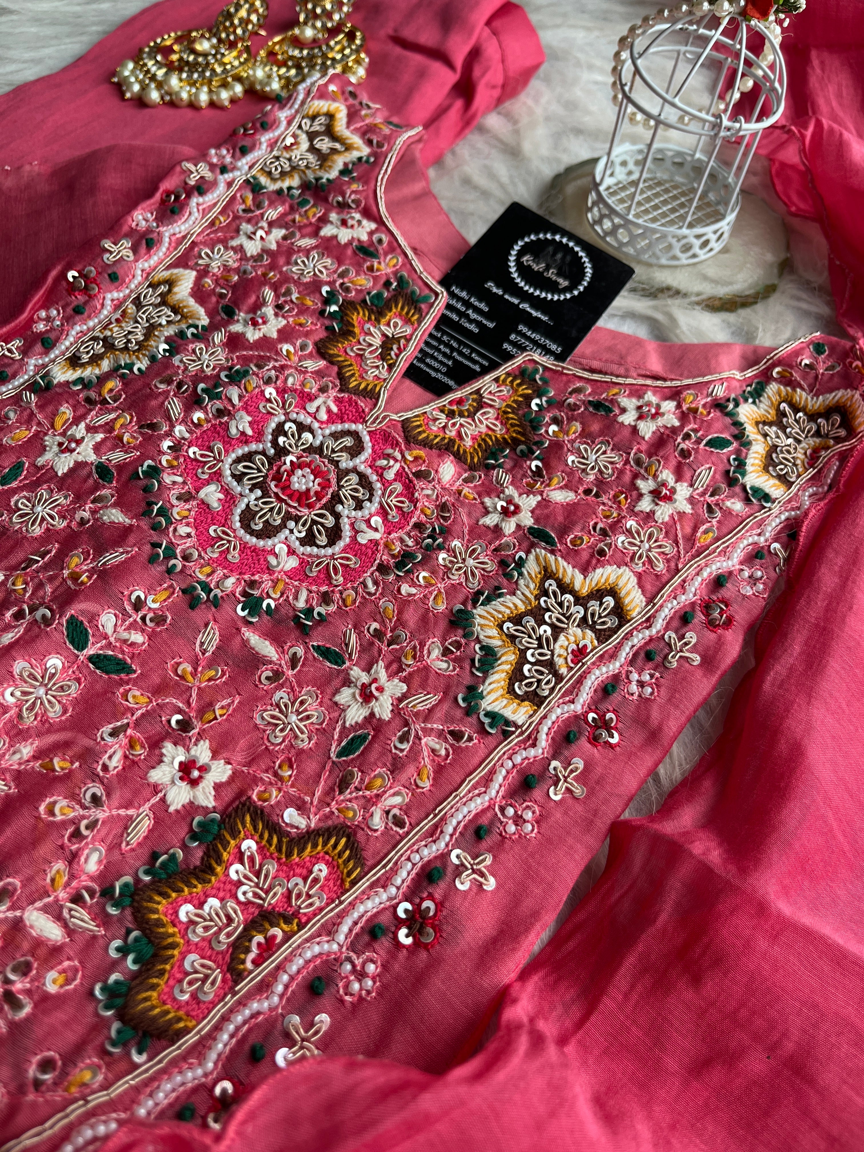 “DORI” Mul Chanderi Festive Edition ✨💕 | KurtiSwag
