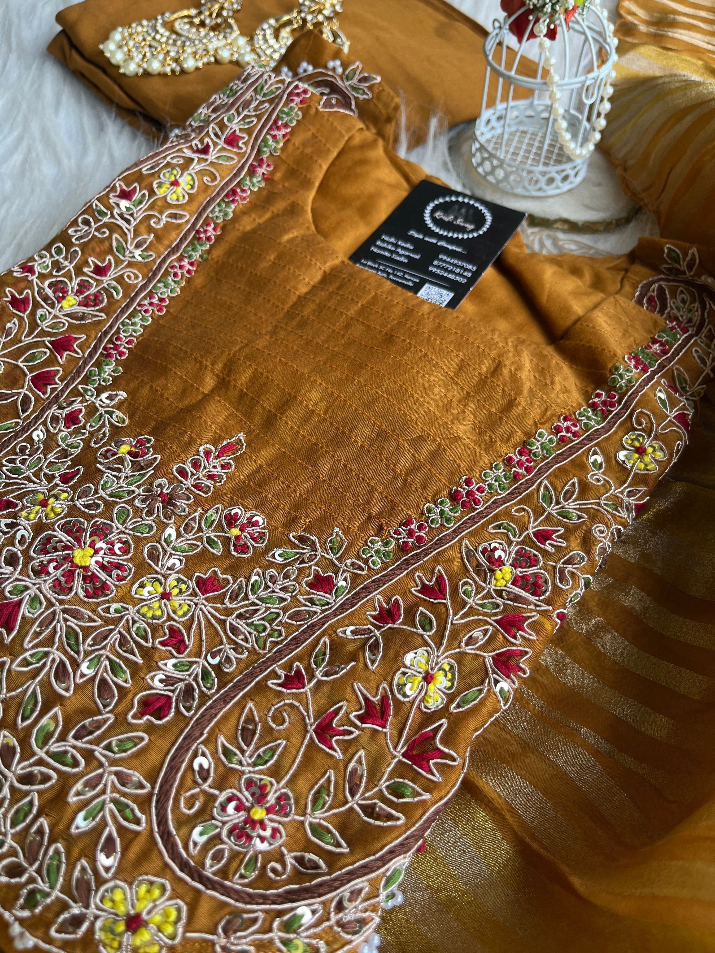 “SANGAM” Premium Mul Chanderi Festive Suit Set ✨♥️ | KurtiSwag