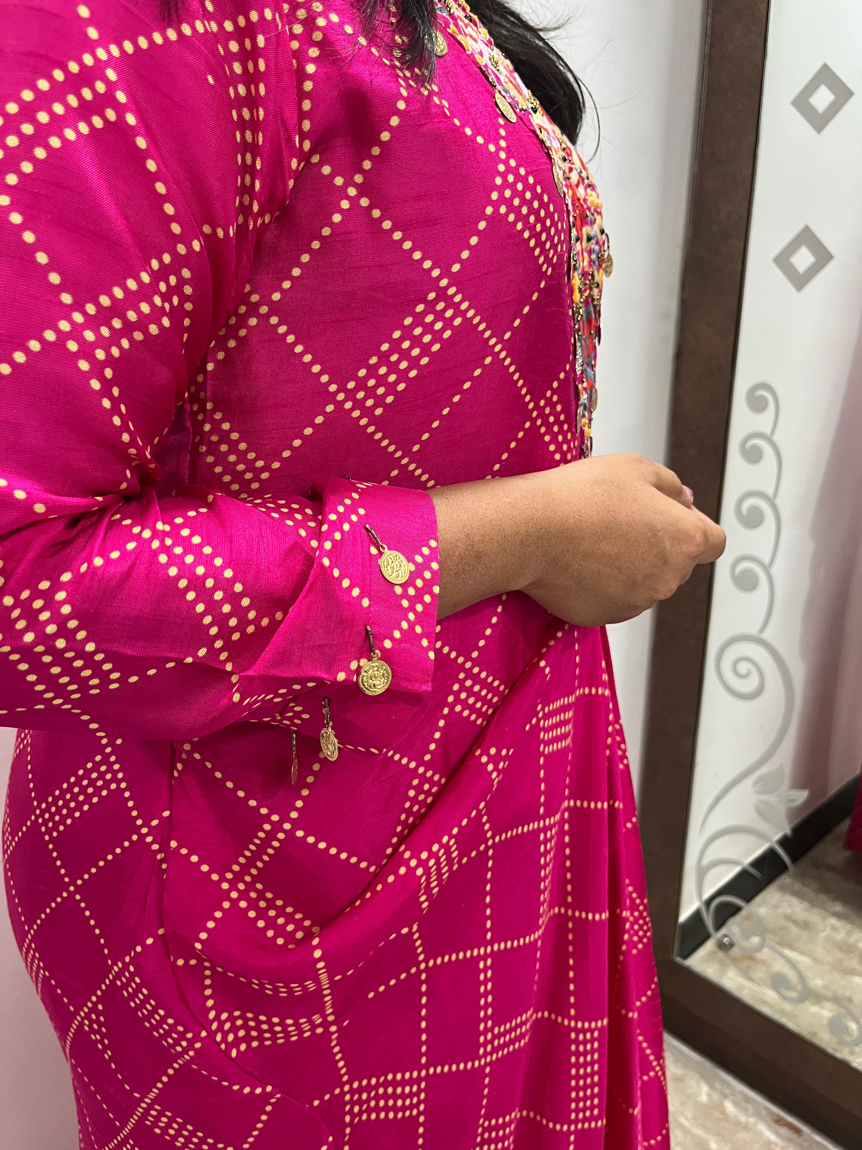 “HIRAL” Fusion Wear In Dola Silk✨💕 | KurtiSwag