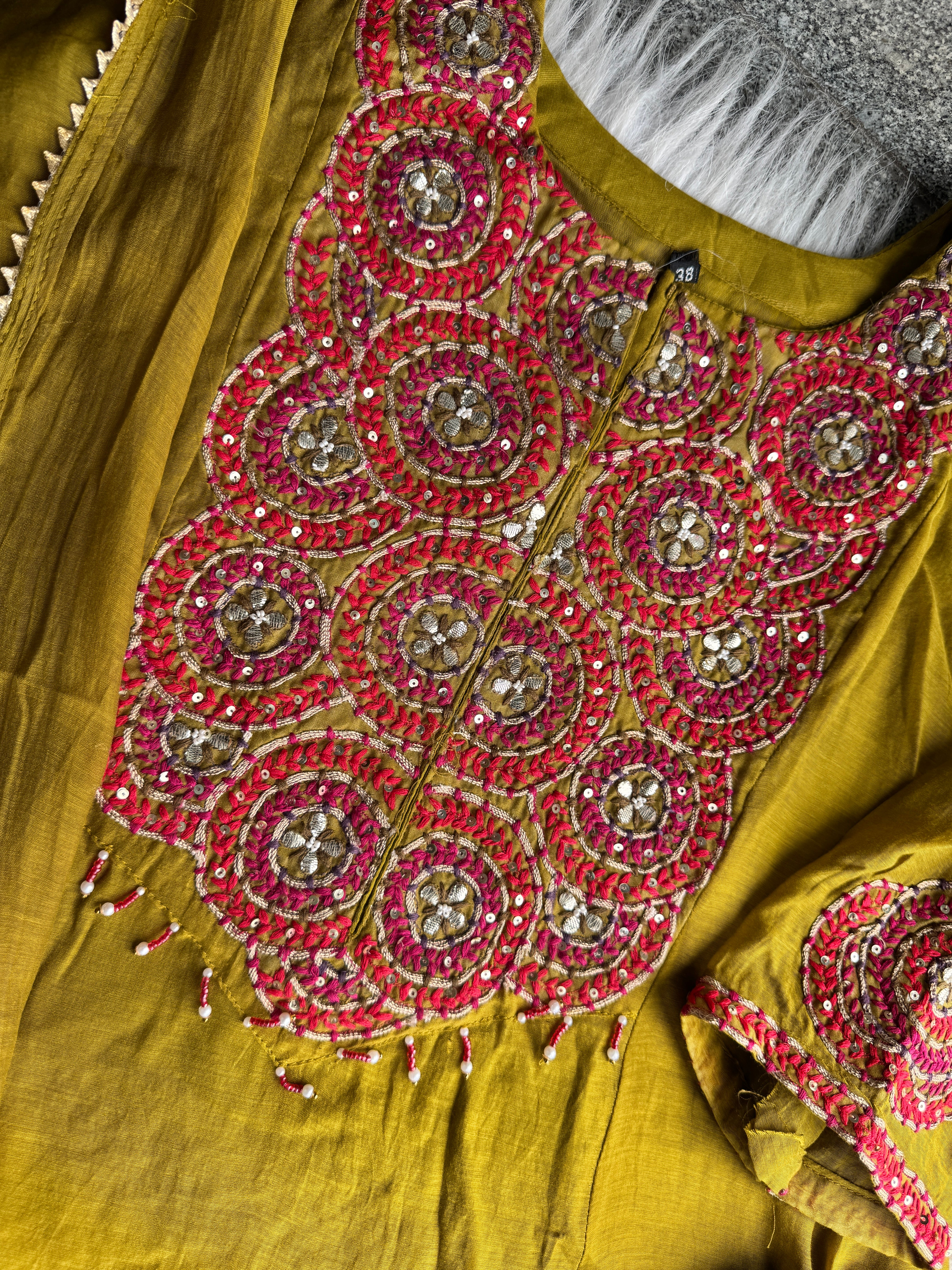 “BAABUL”Premium Mul Chanderi Kurta Set | KurtiSwag