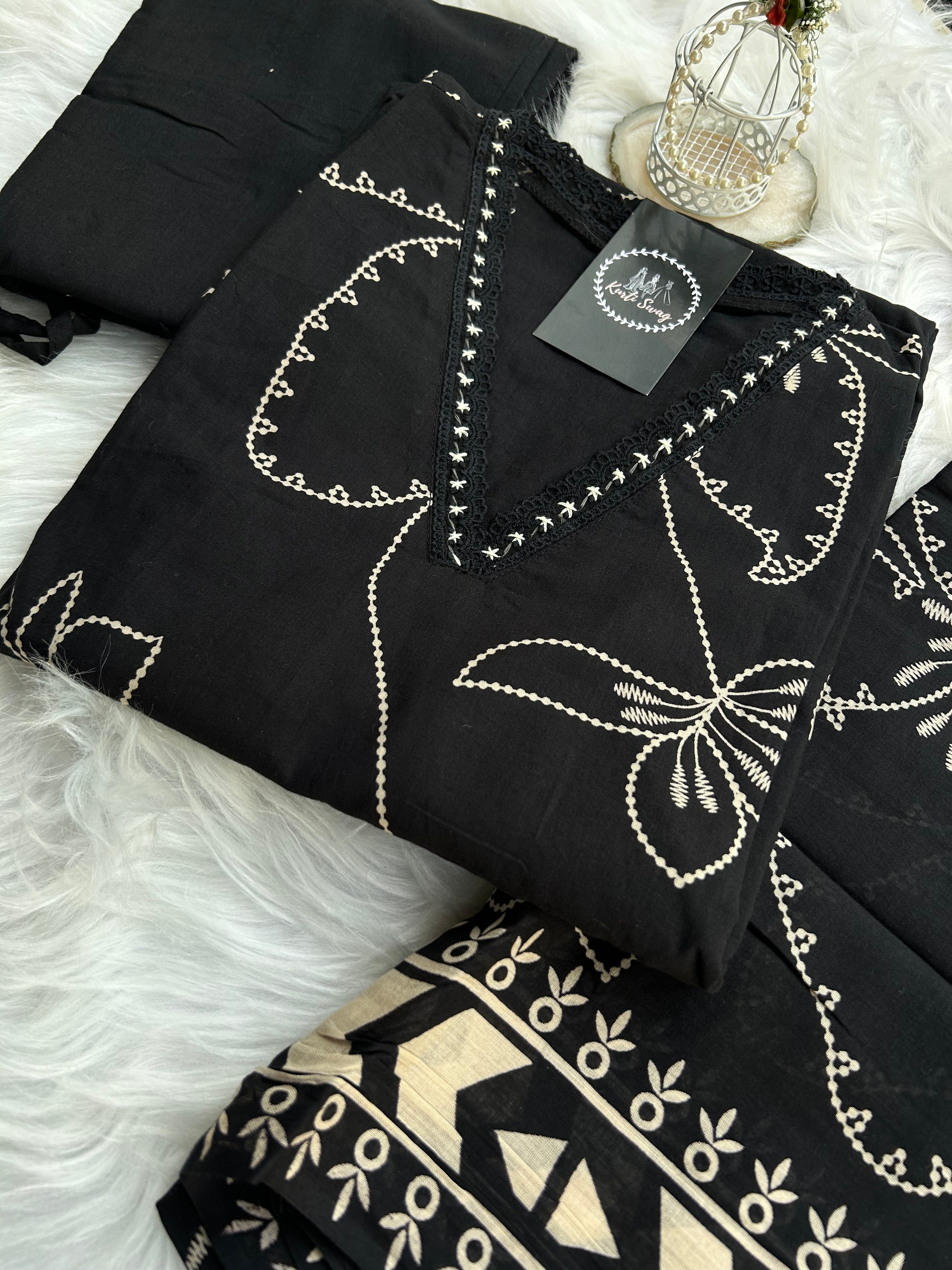“NAZAKAT EDIT” Pure Cotton Suit Set ✨💕 | KurtiSwag