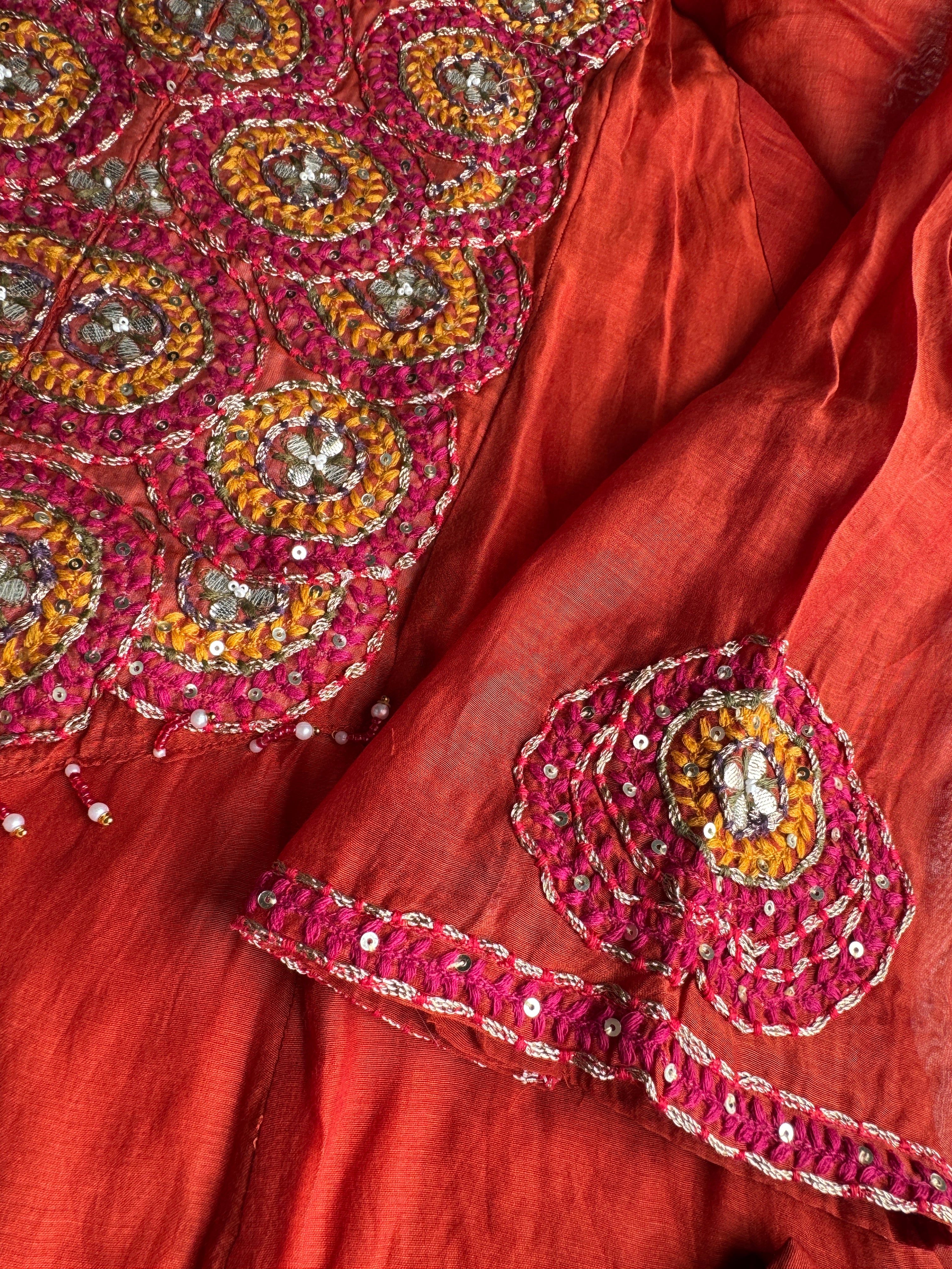 “BAABUL”Premium Mul Chanderi Kurta Set | KurtiSwag