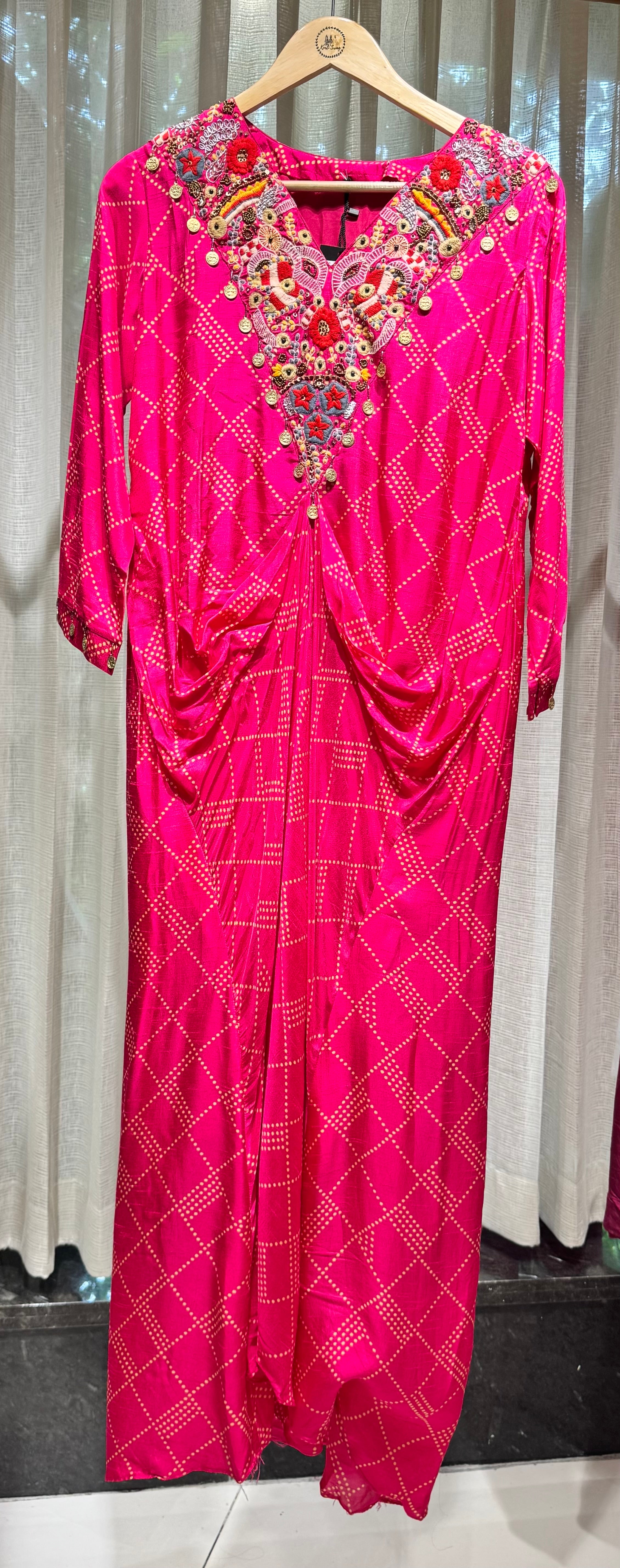 “HIRAL” Fusion Wear In Dola Silk✨💕 | KurtiSwag
