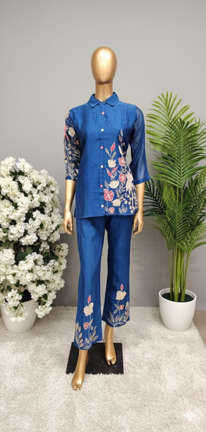 “DIVYANKA” Premium Mul Chanderi Coord Set 💕✨ | KurtiSwag