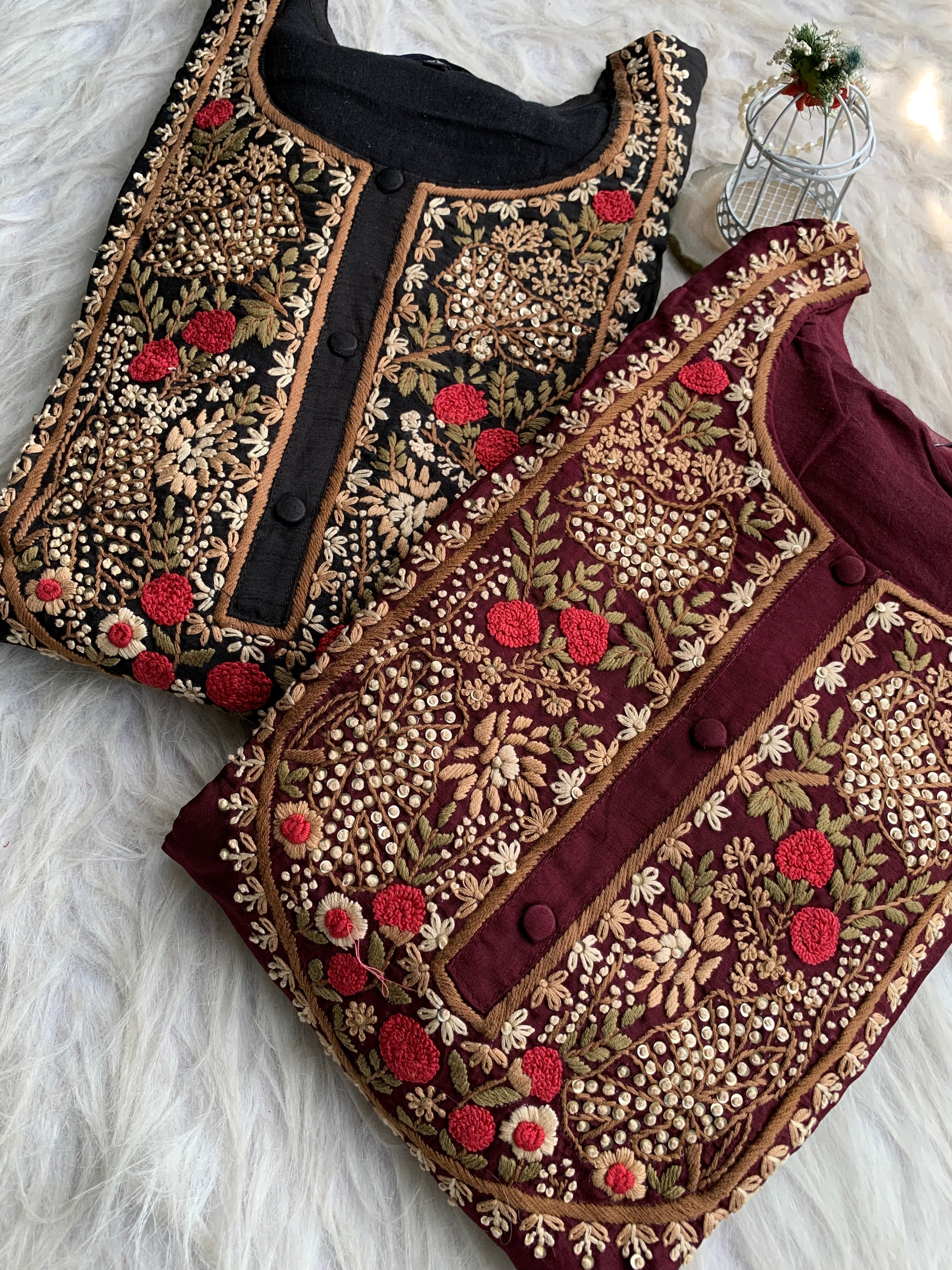 “GEHNA” Premium Festive dola Silk Suit Set ❤️ | KurtiSwag