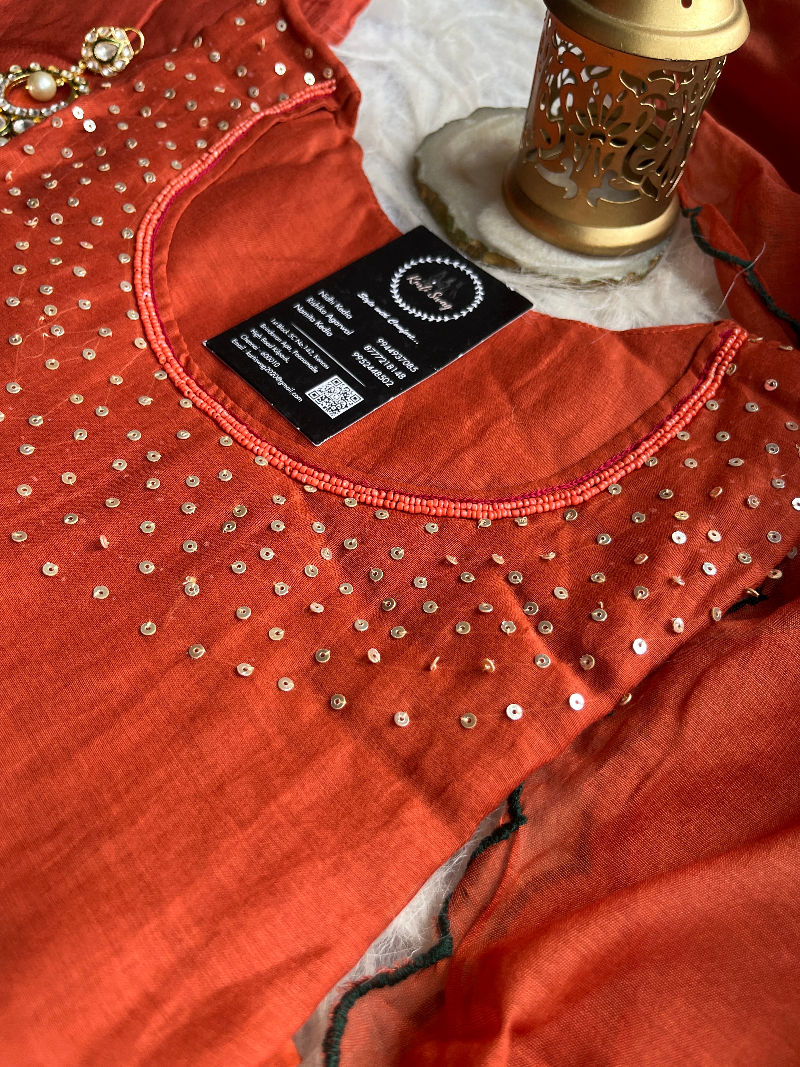 “ALBELI” Premium Mul Chanderi A Line Suit sets 💕❤️✨ | KurtiSwag