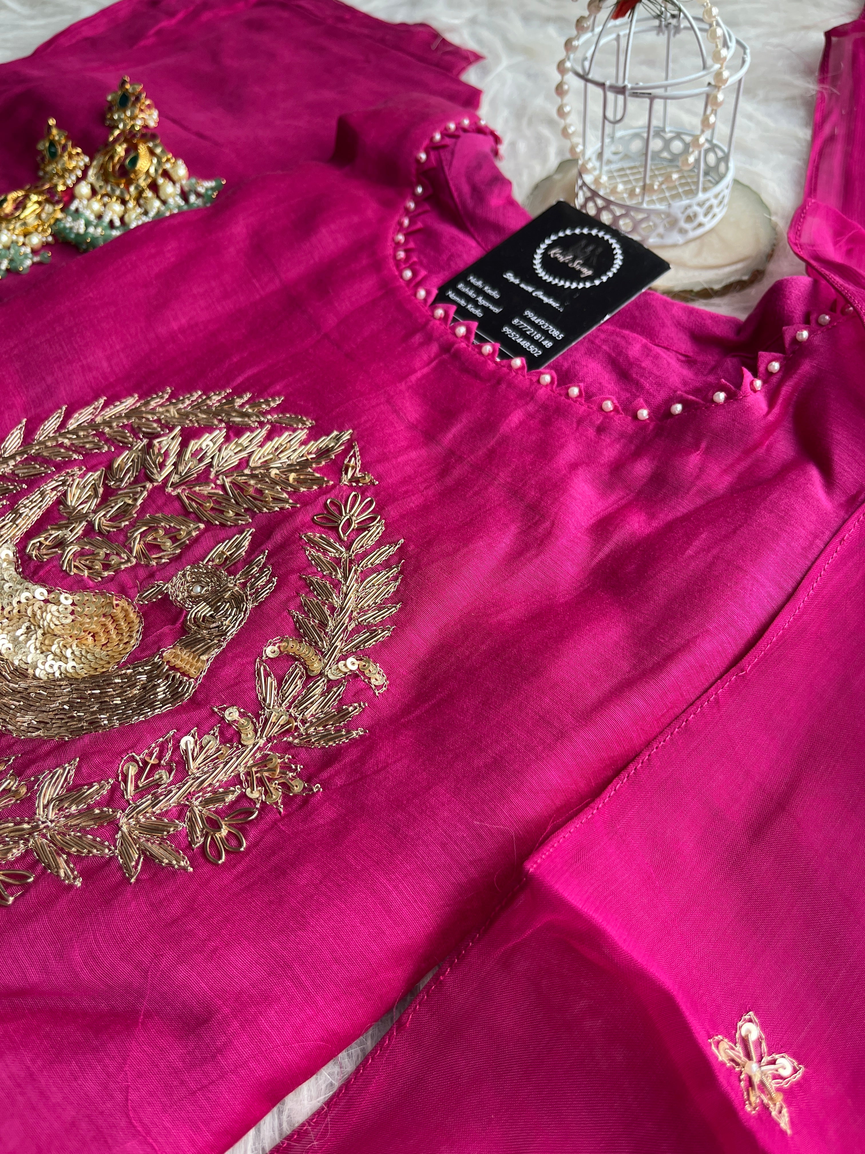 “MORNII” Premium Mul Chanderi Festive Wear Suit Set ✨💕♥️ | KurtiSwag