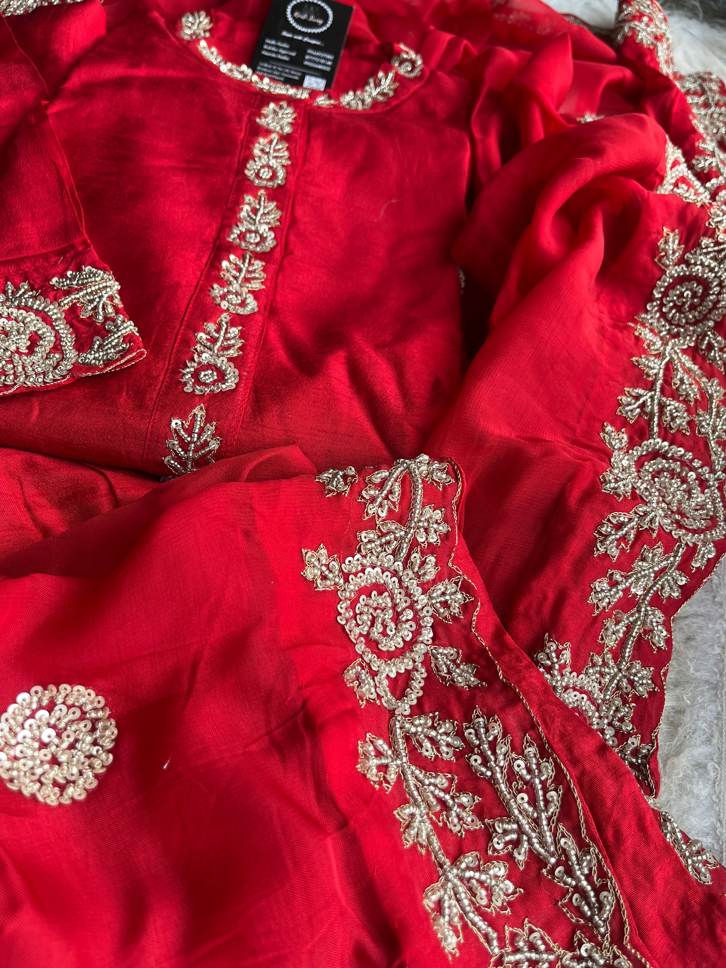 “ARADHYA” Dola Silk Festive Suit Set ✨ | KurtiSwag