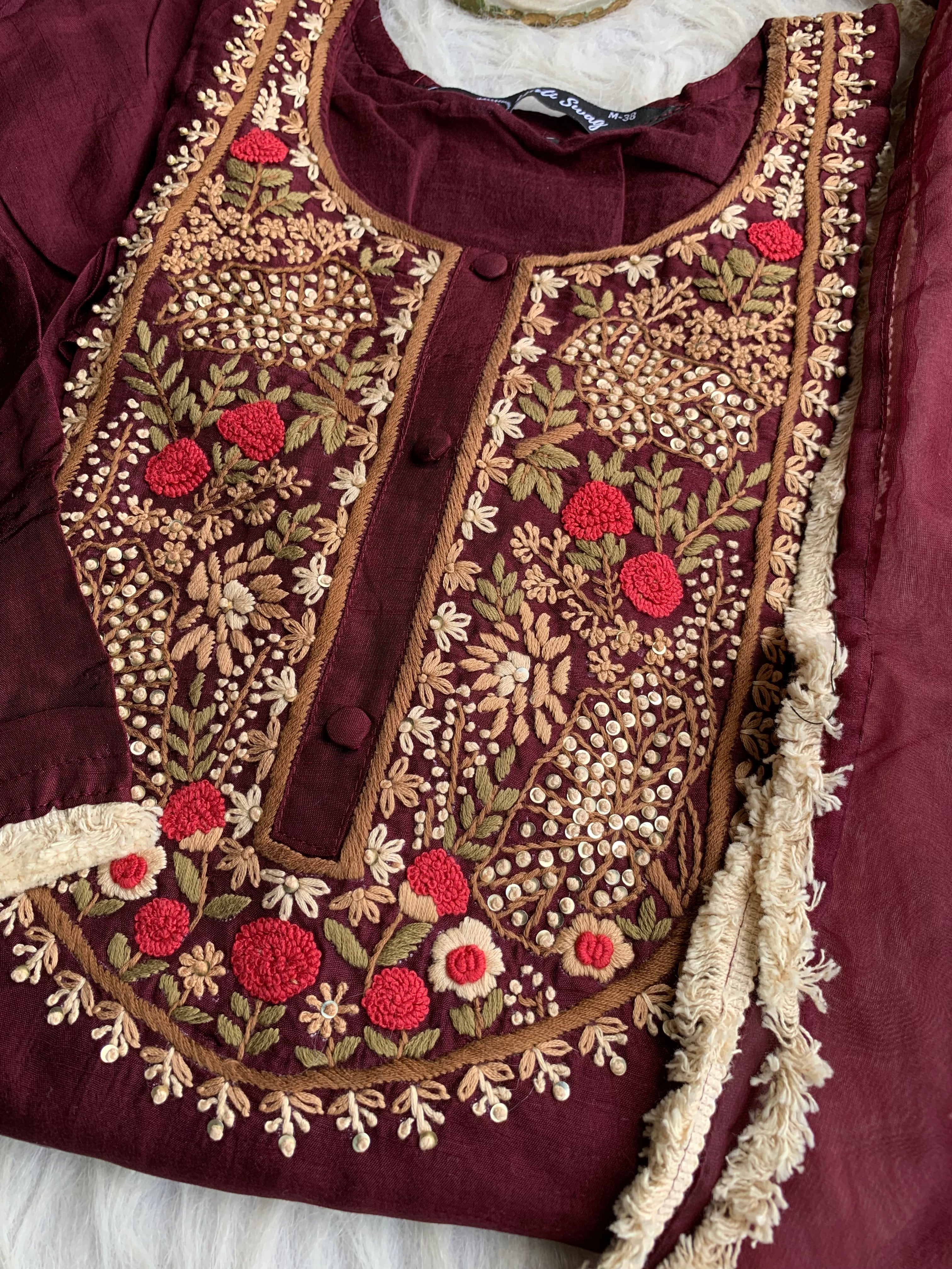 “GEHNA” Premium Festive dola Silk Suit Set ❤️ | KurtiSwag