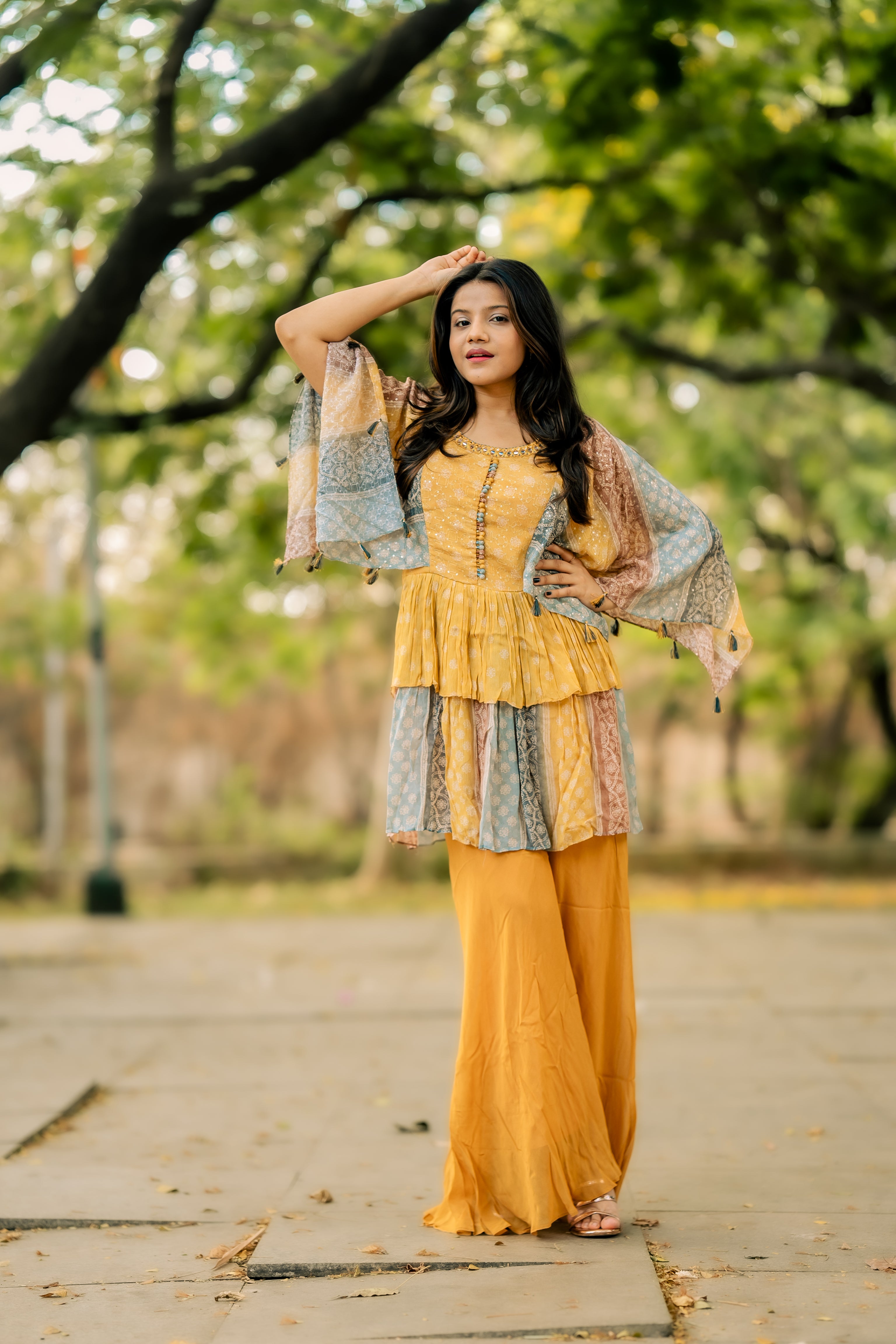 “ISHITA” Designer Peplum Coord Set✨❤️ | KurtiSwag