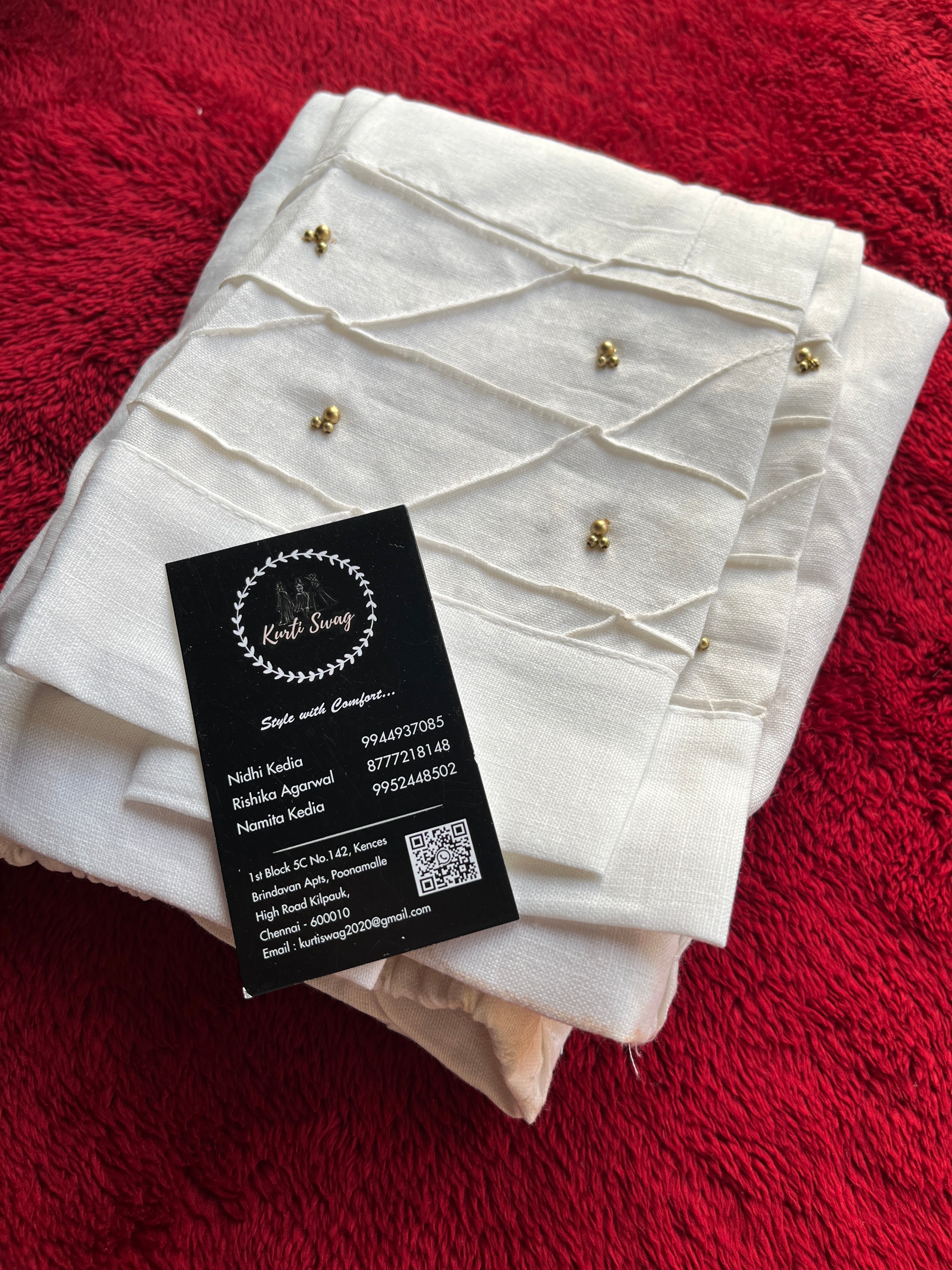 “RIA” Designer Cotton Pants✨💕 | KurtiSwag