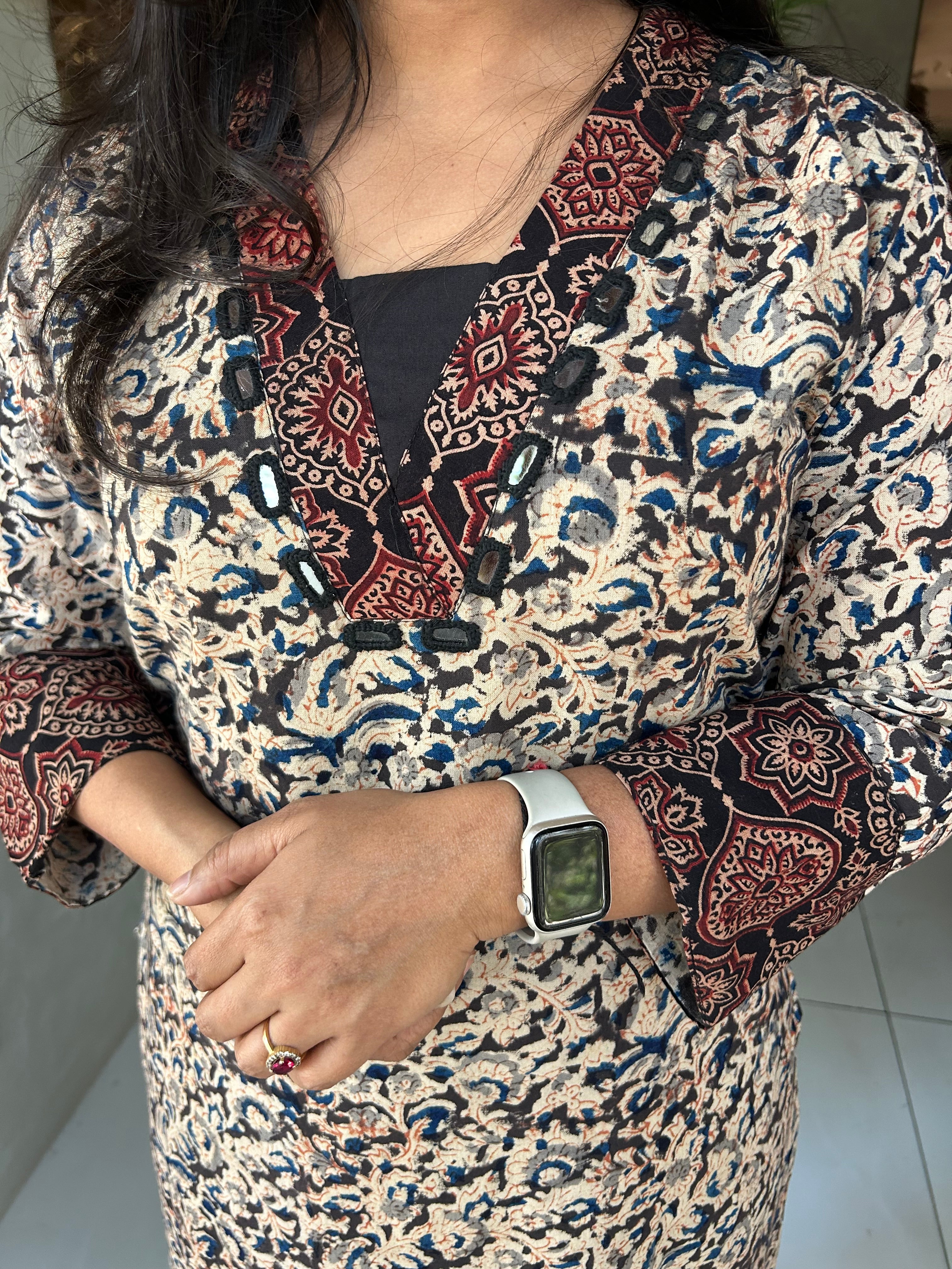 “KALAMKARI” Kurta Pant Set ✨❤️ | KurtiSwag