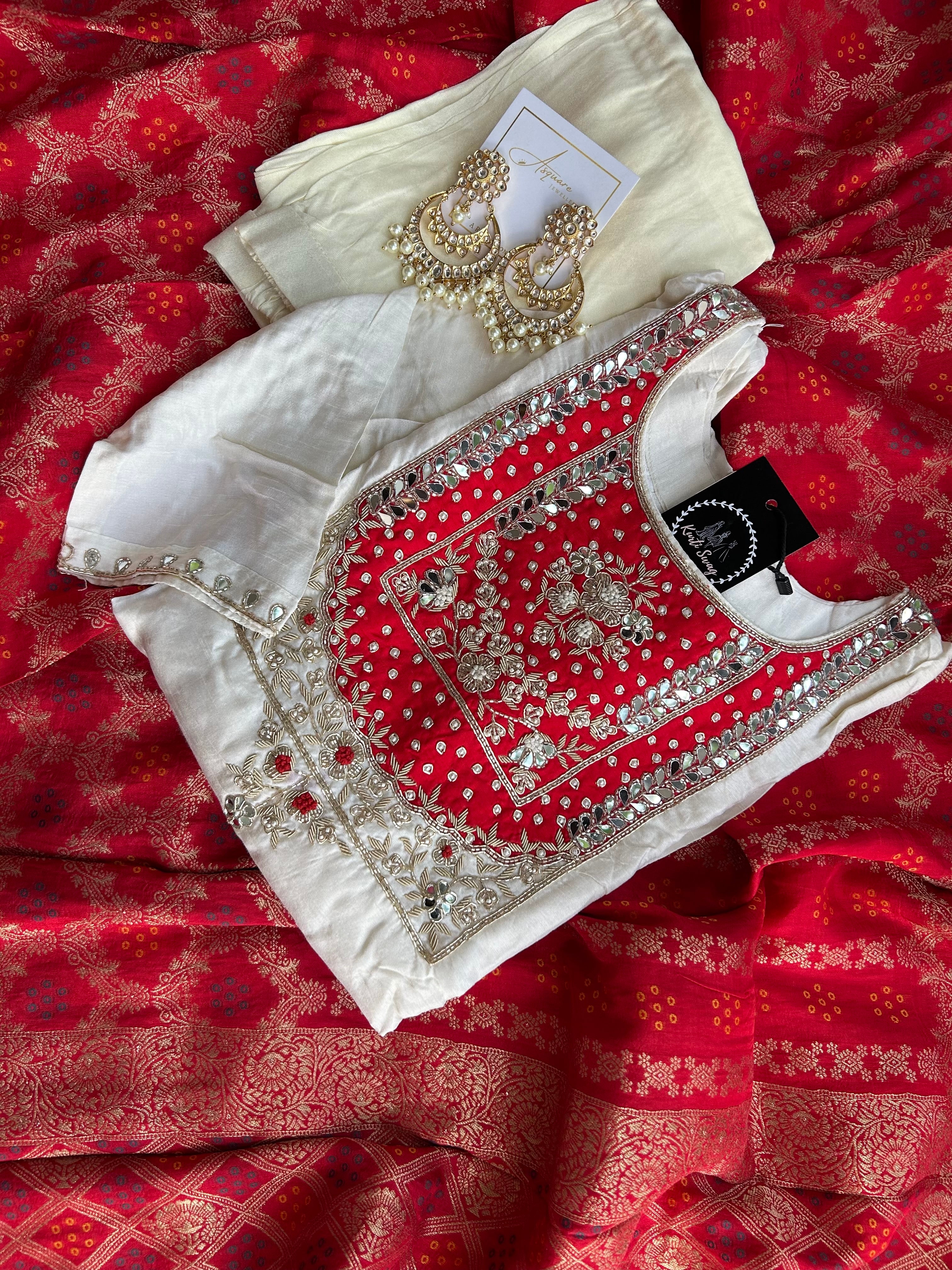 “RADHA” Festive Dola Silk Suit With Banarasi Dupatta ♥️✨ | KurtiSwag