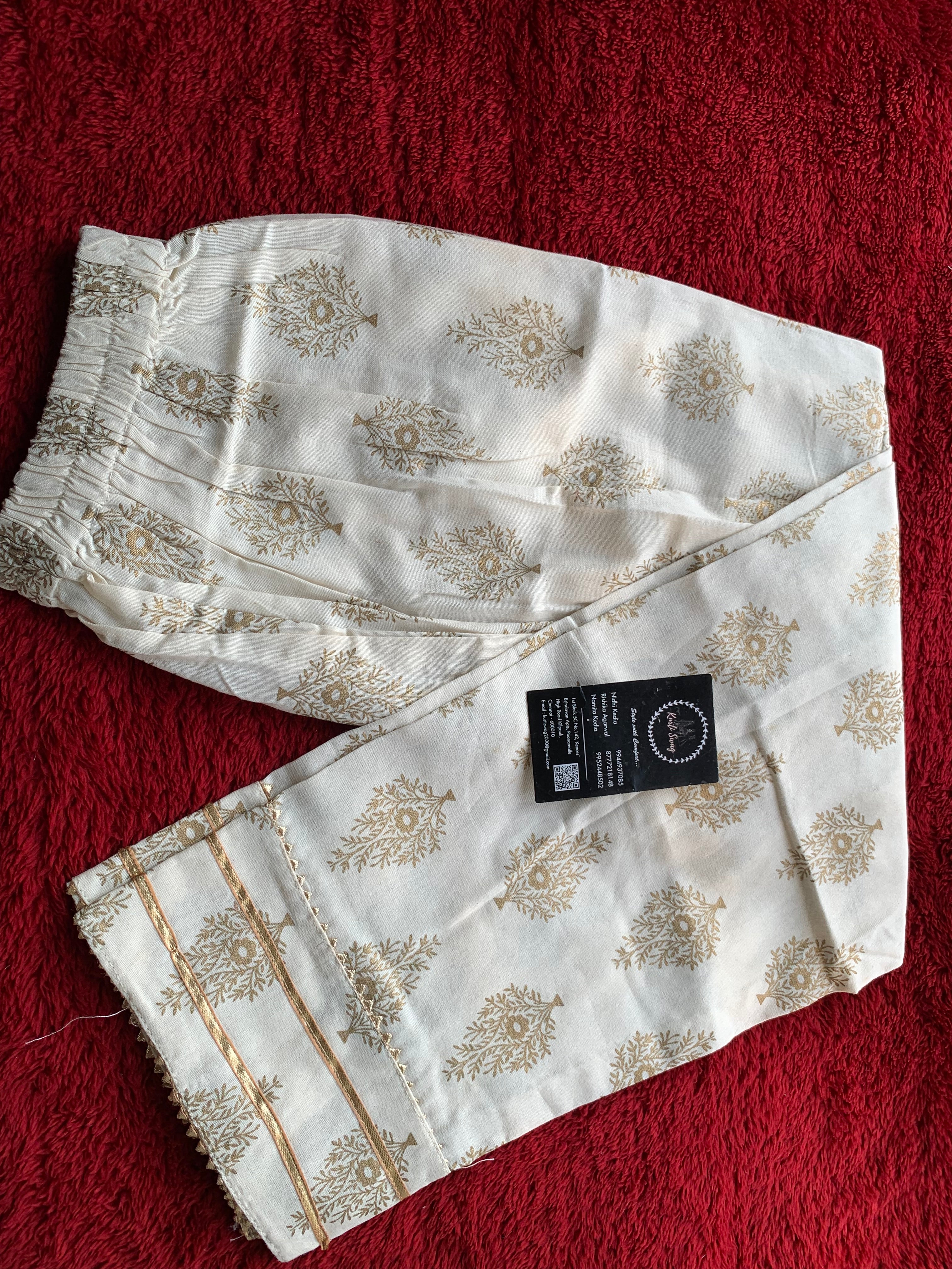 "SIA" Silk Cotton Summer Friendly Pants ✨ | KurtiSwag