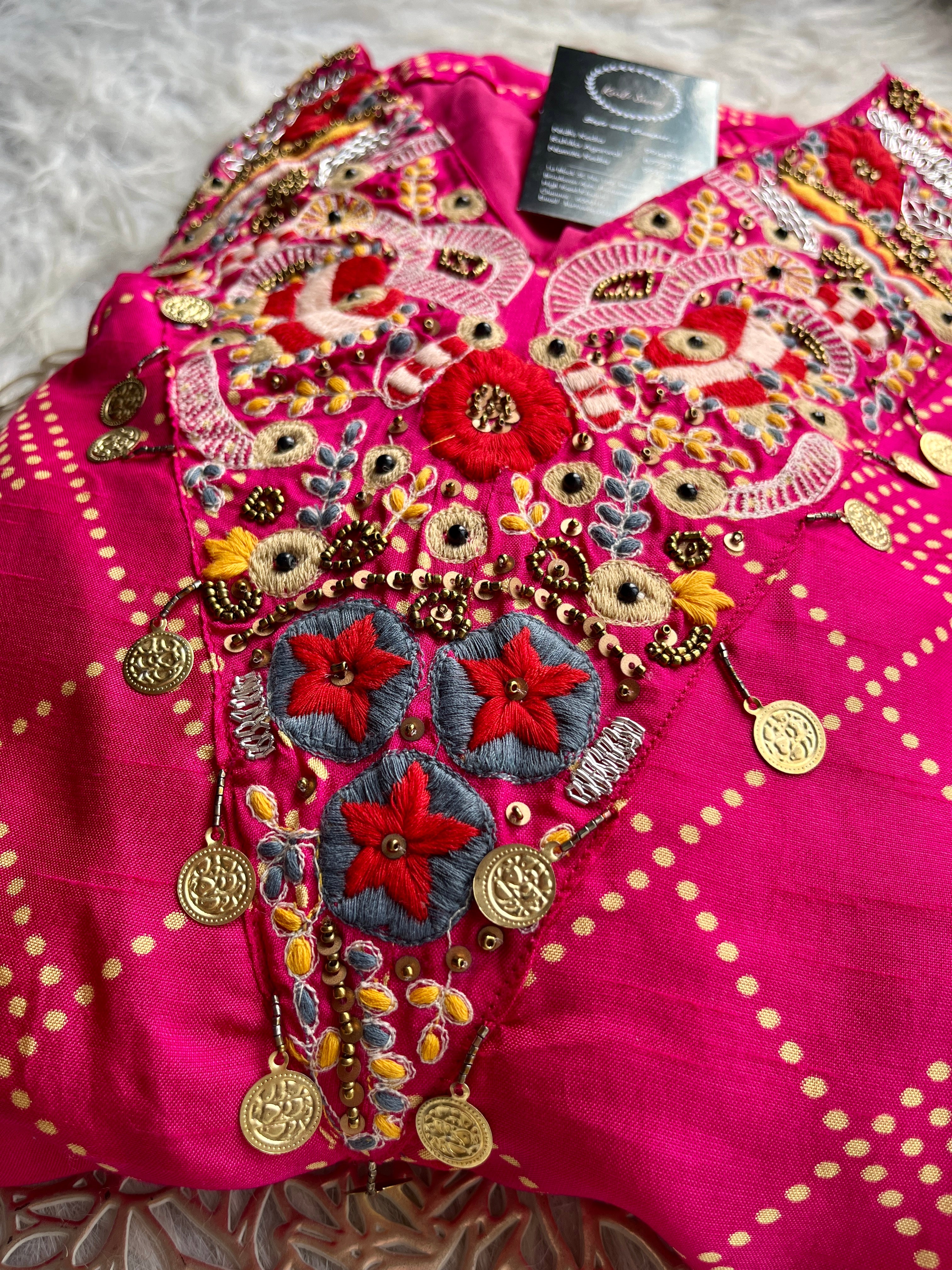 “HIRAL” Fusion Wear In Dola Silk✨💕 | KurtiSwag