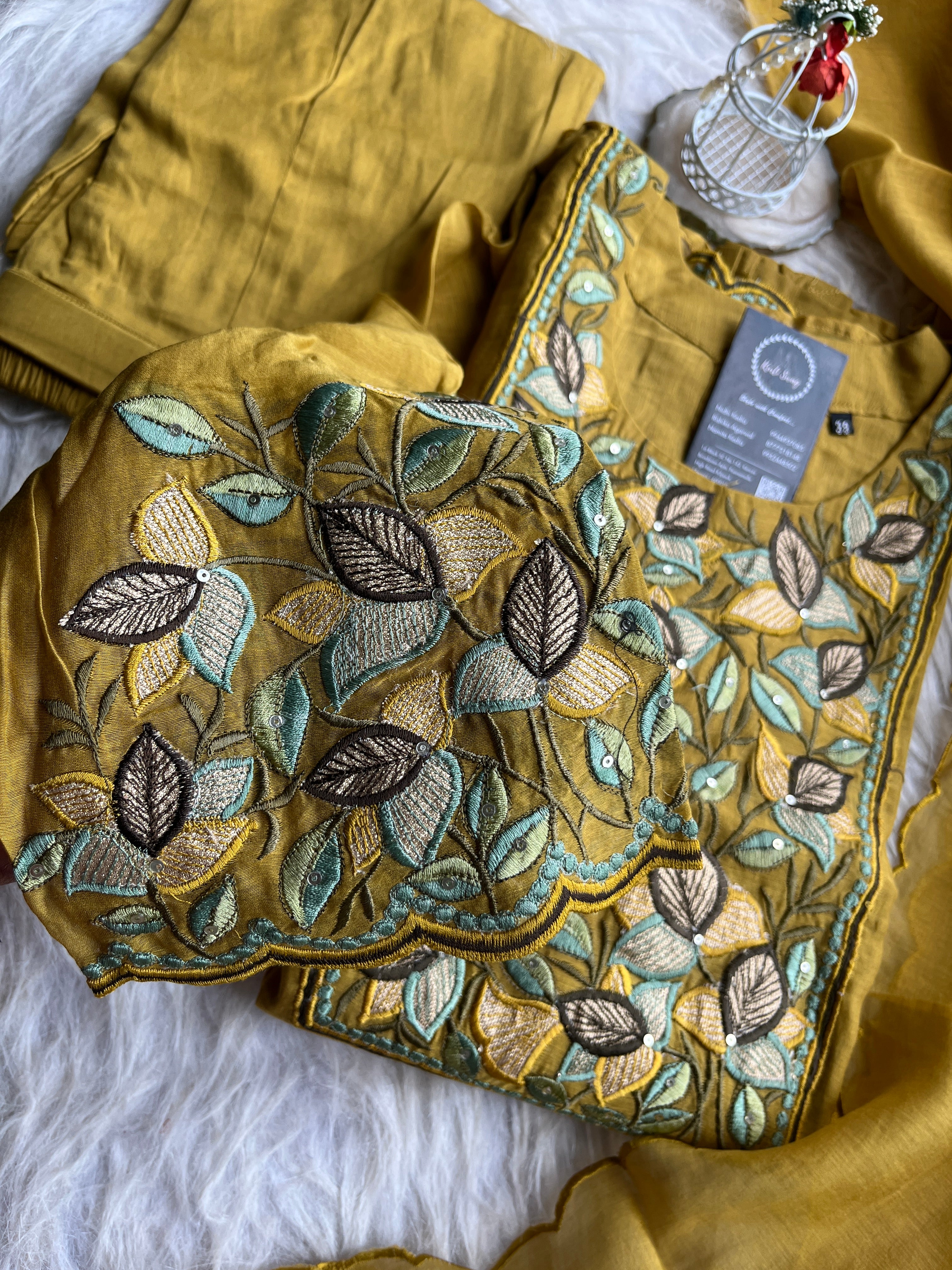 “ALANKAAR” Premium Mul Chanderi Suit Set 💕✨ | KurtiSwag