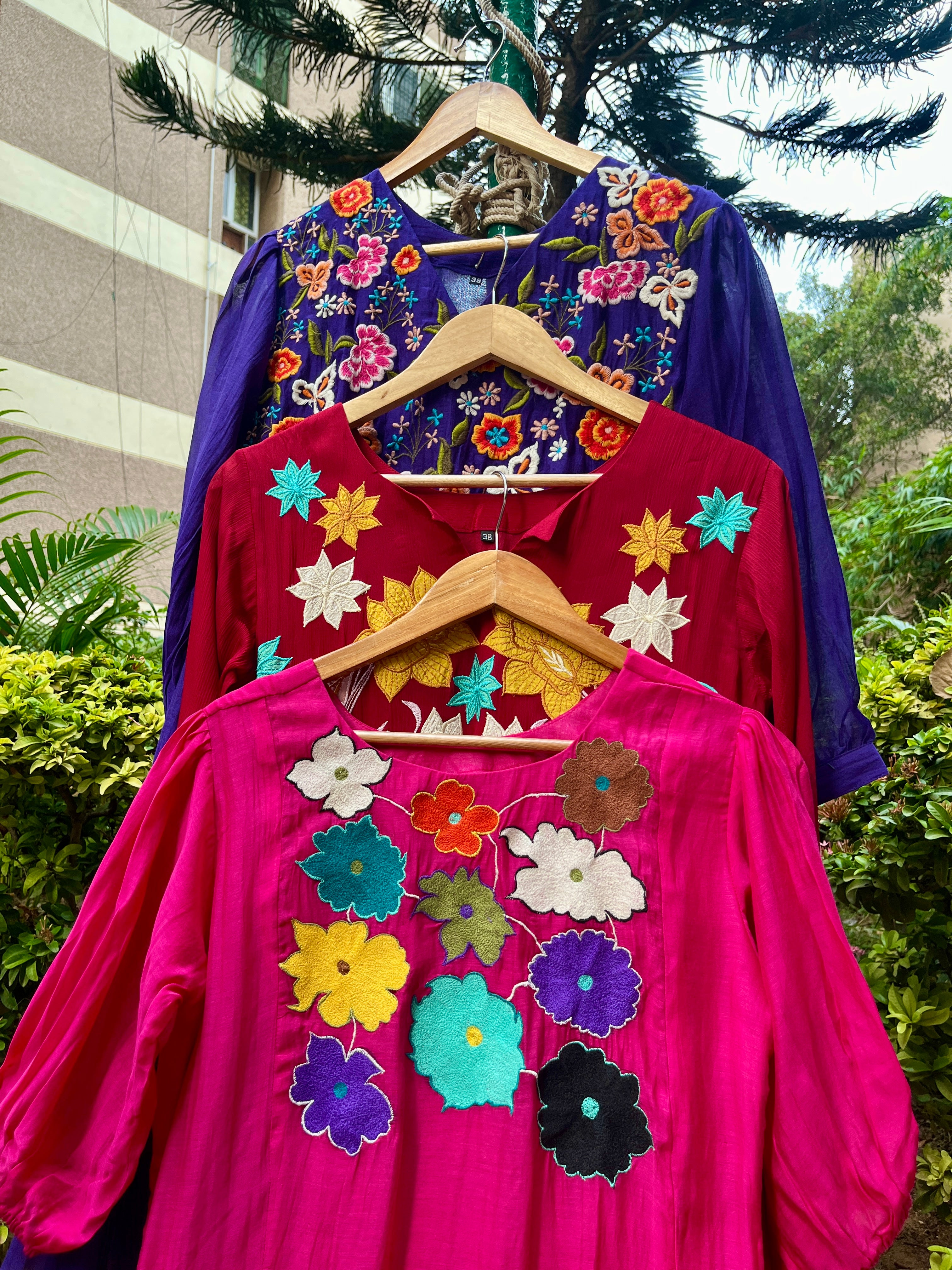 “ALAISHA” Premium Embroidered Dresses 👗 ✨ | KurtiSwag