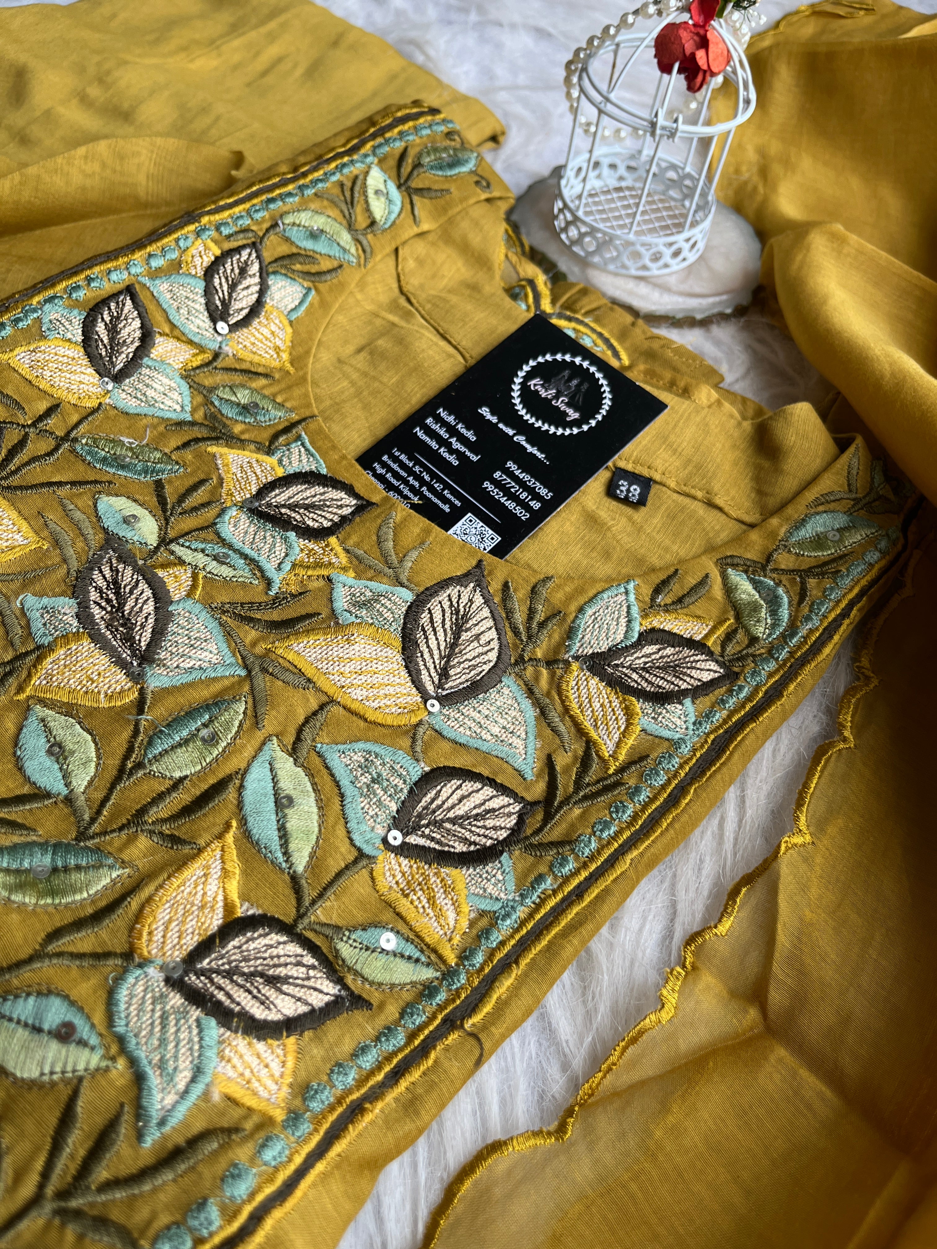 “ALANKAAR” Premium Mul Chanderi Suit Set 💕✨ | KurtiSwag