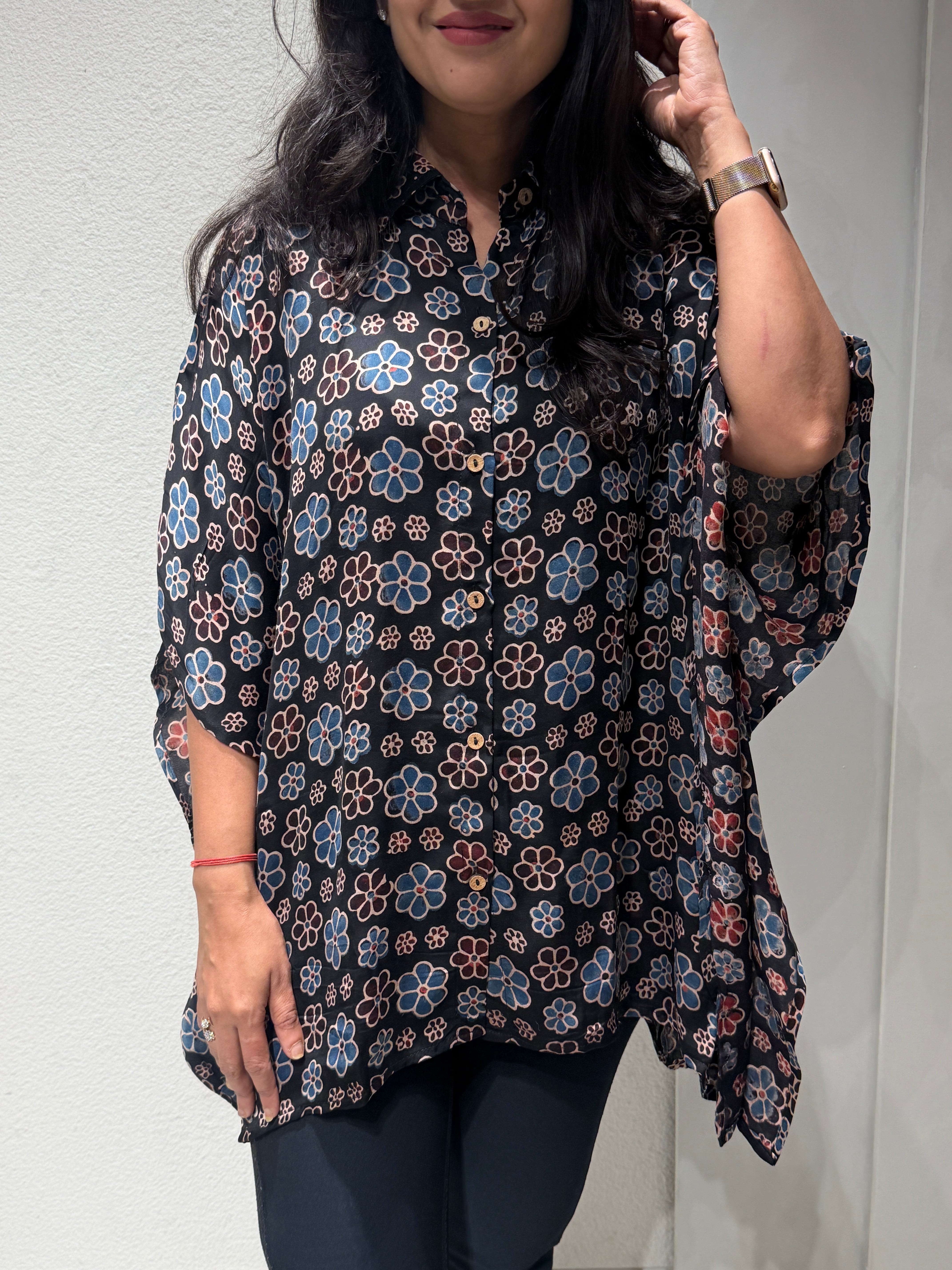 “AJRAKH MODAL” Kaftan Shirts ✨❤️ | KurtiSwag