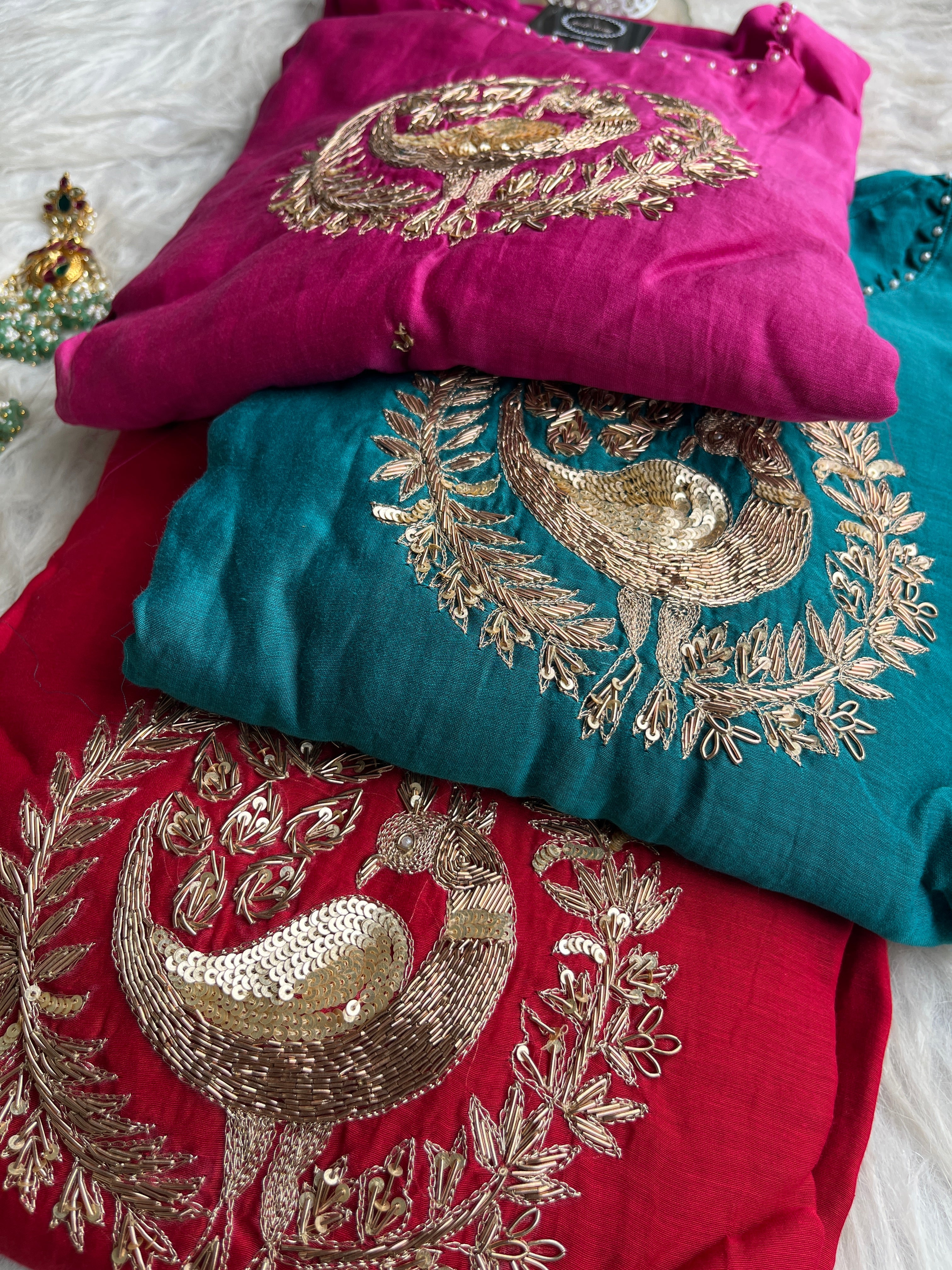 “MORNII” Premium Mul Chanderi Festive Wear Suit Set ✨💕♥️ | KurtiSwag