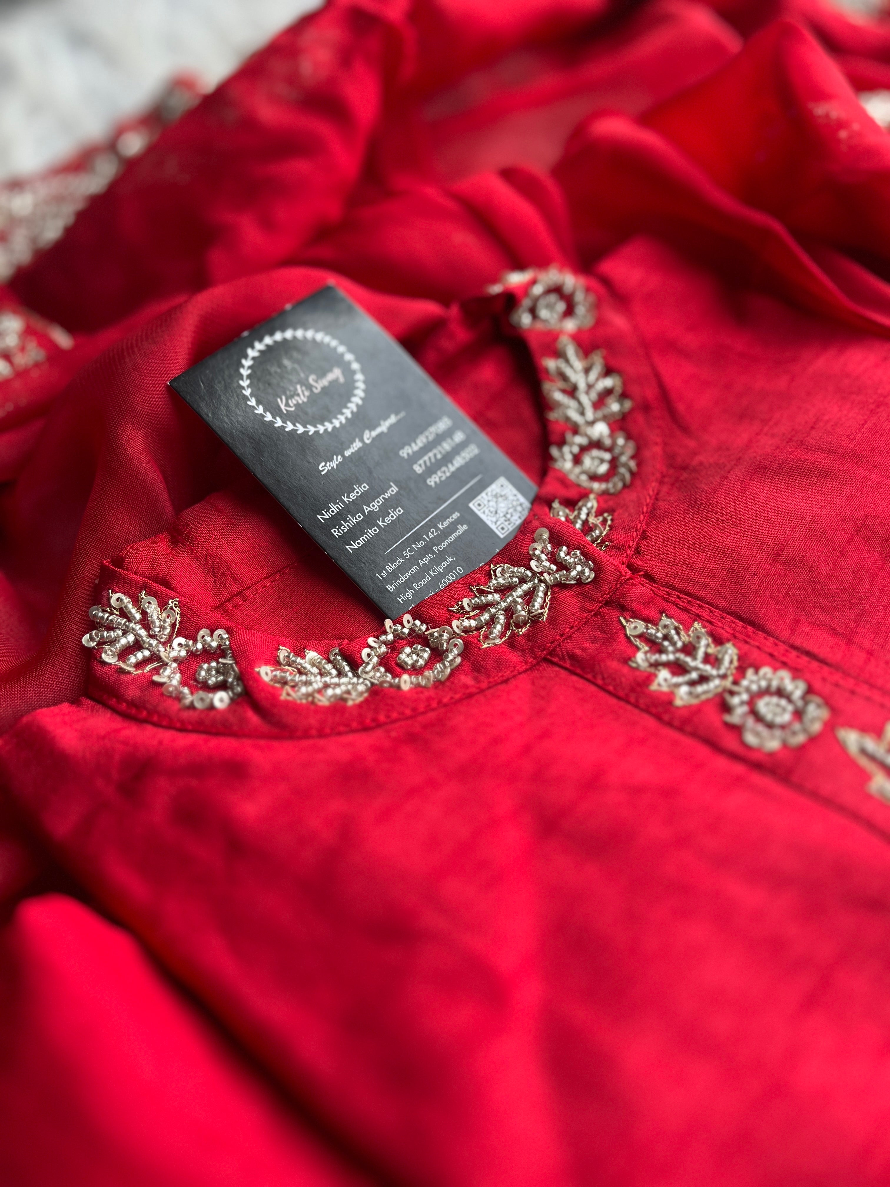 “ARADHYA” Dola Silk Festive Suit Set ✨ | KurtiSwag