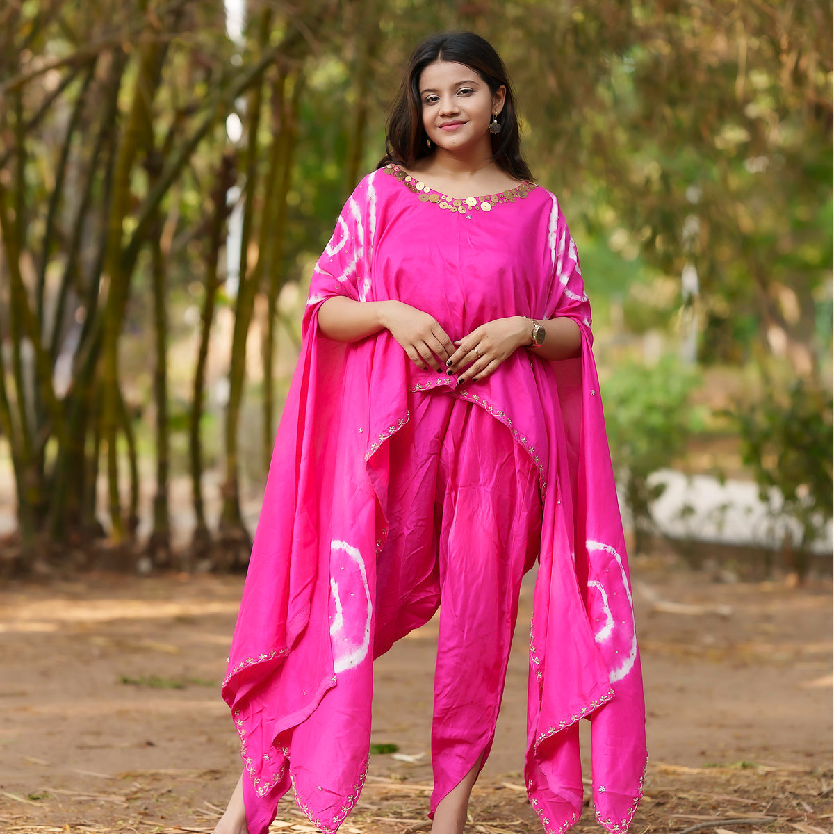 Tie-Dye Dhoti set