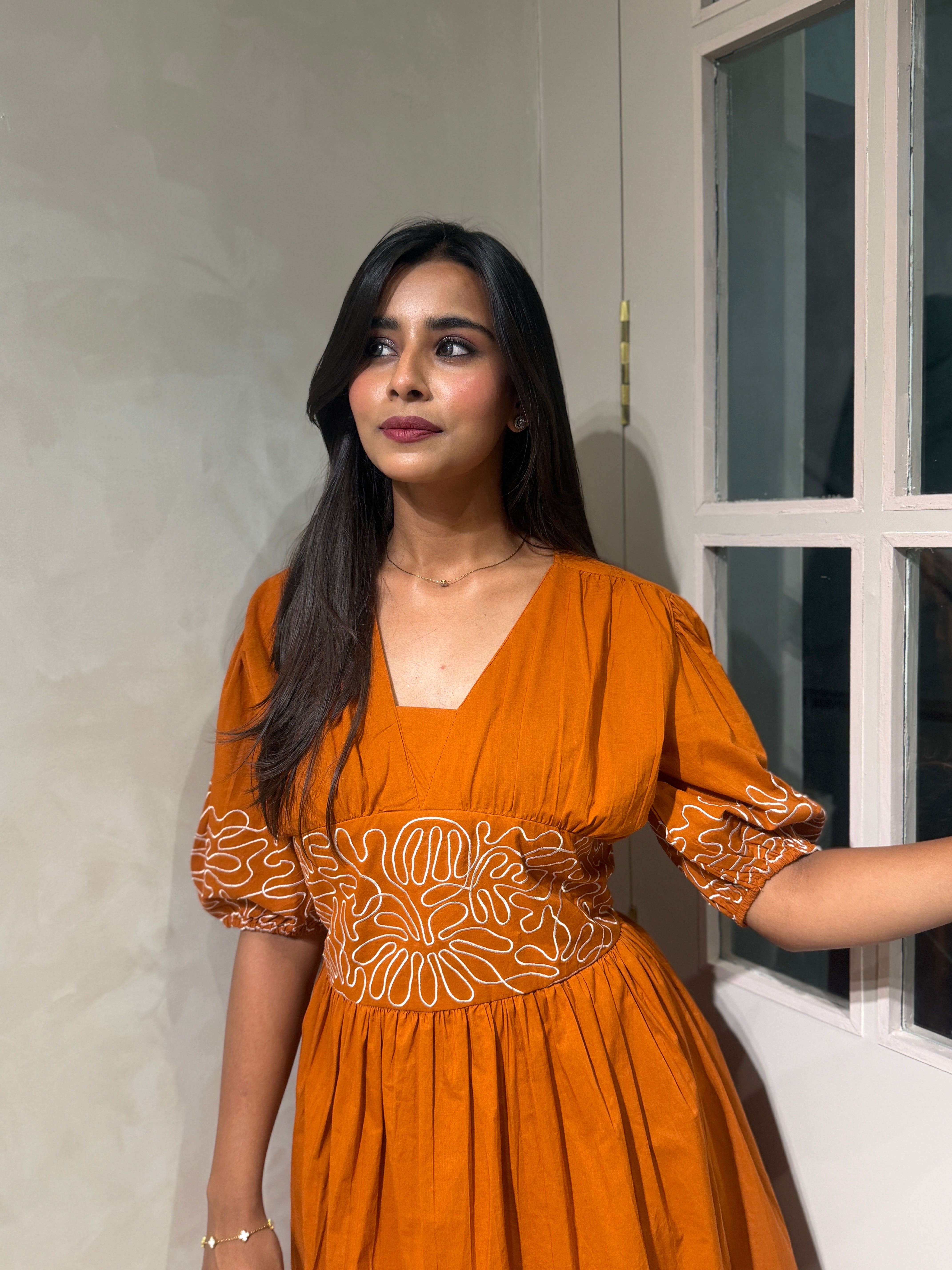 “MAAYA” Premium Cotton Tunics Dress | KurtiSwag