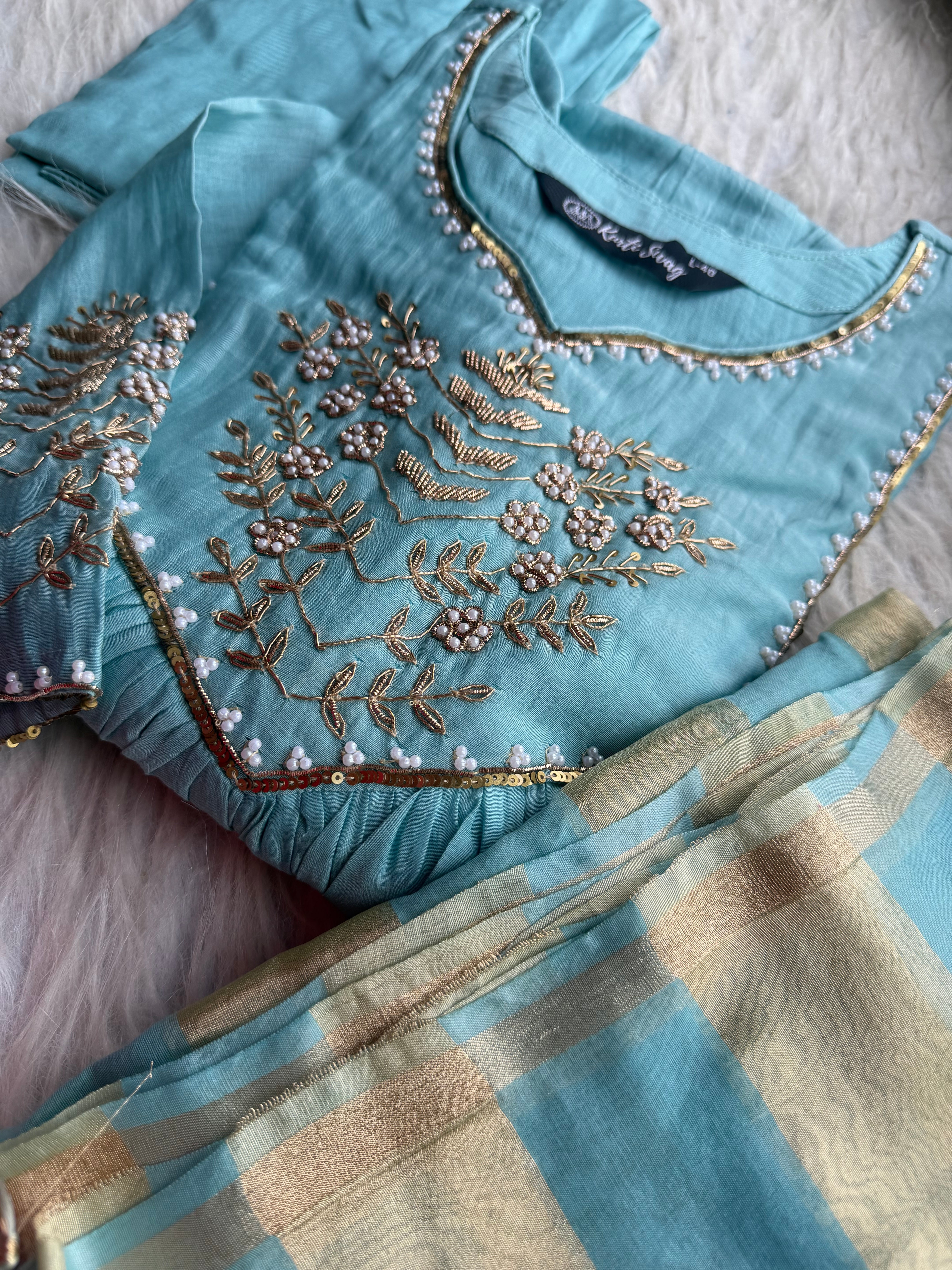 “SIDYA” Premium Mul Chanderi Festive Suit Set ✨ | KurtiSwag