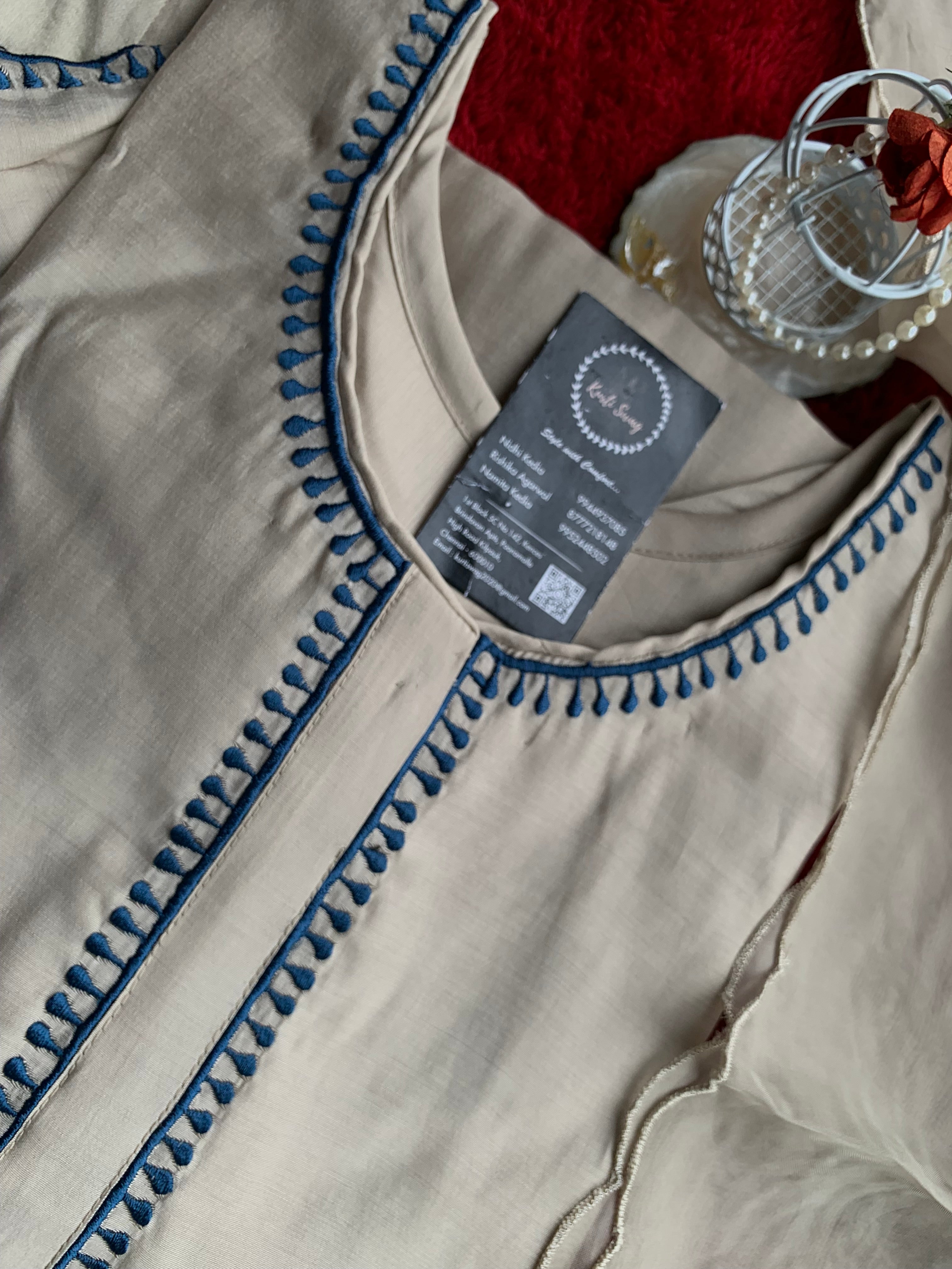 "PRIYAL" Summer Style Mul Chanderi Kurta Set🎀 | KurtiSwag