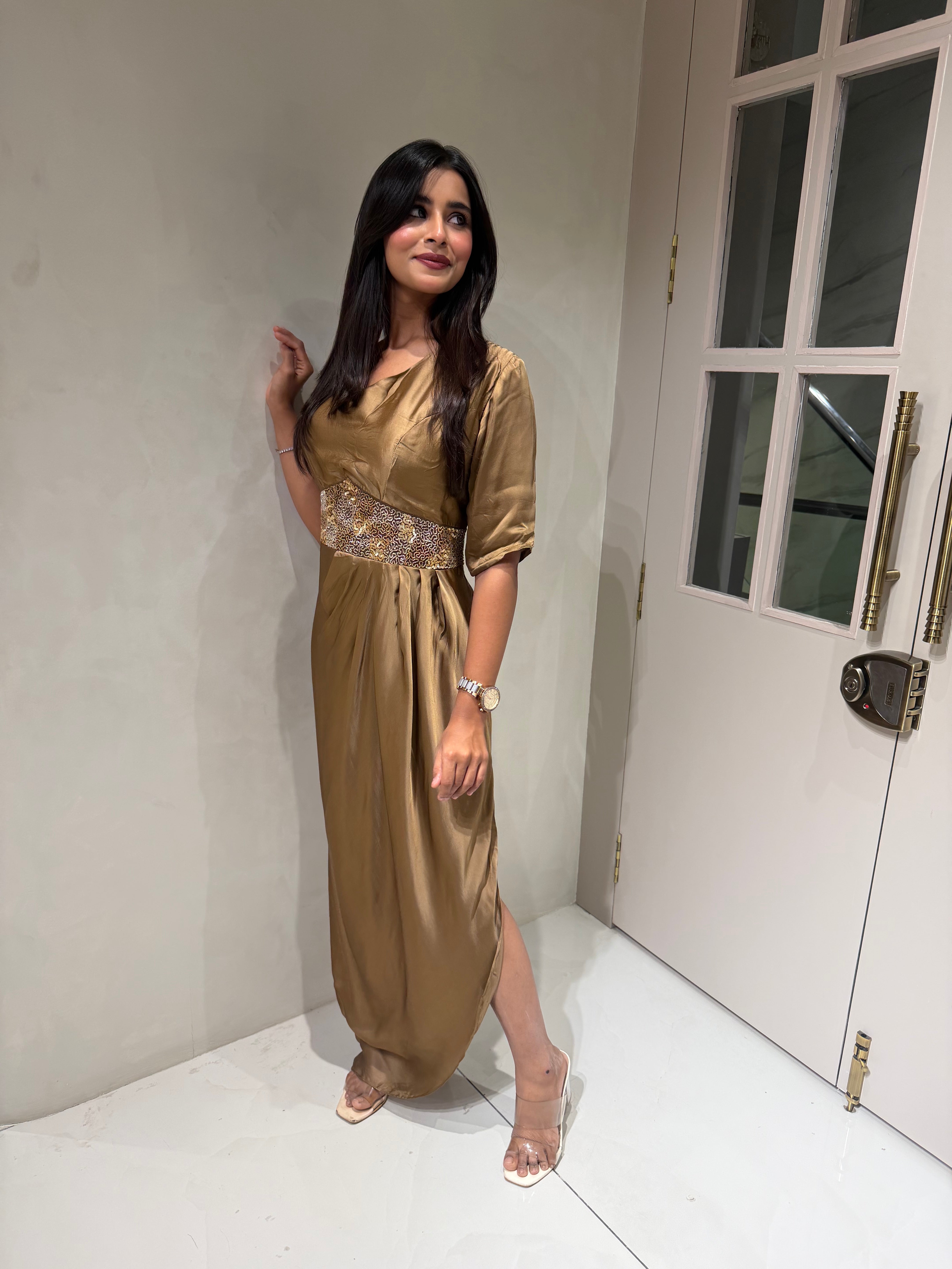 “HELEN” Indowestern Dress ✨ | KurtiSwag