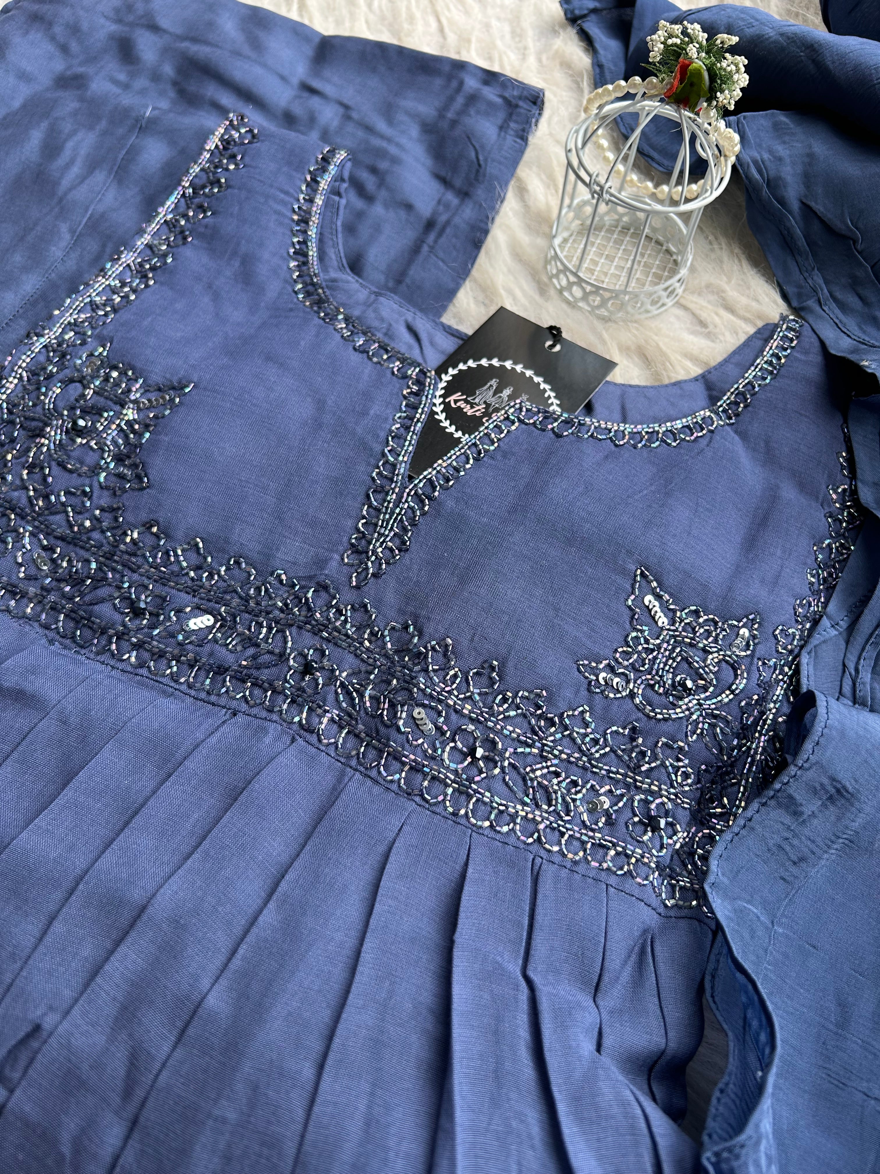 “PALKI” Premium Mul Chanderi Suit Set ✨🧿 | KurtiSwag