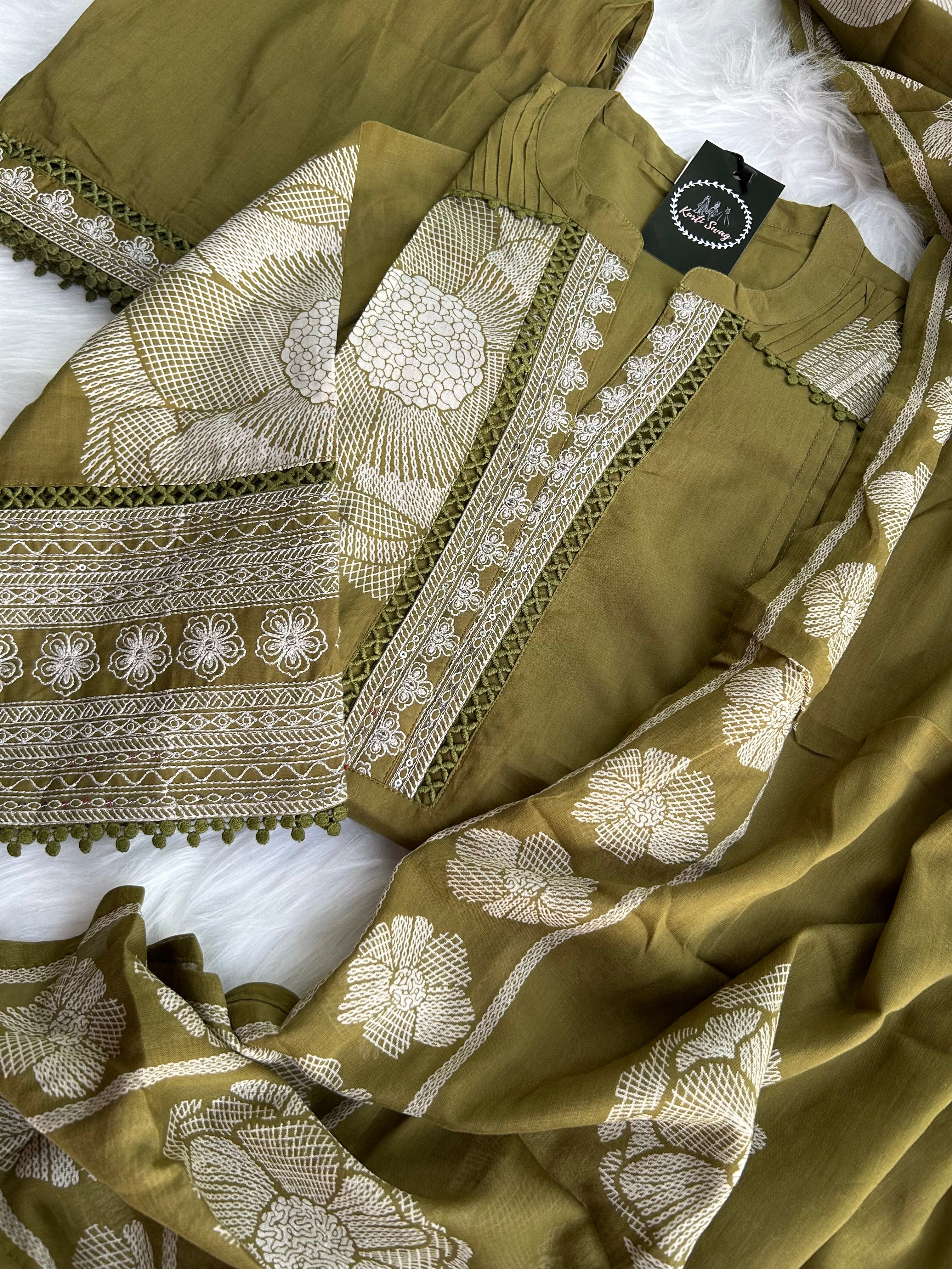 “BULBUL” Pure Cotton Suit Set ✨💕 | KurtiSwag