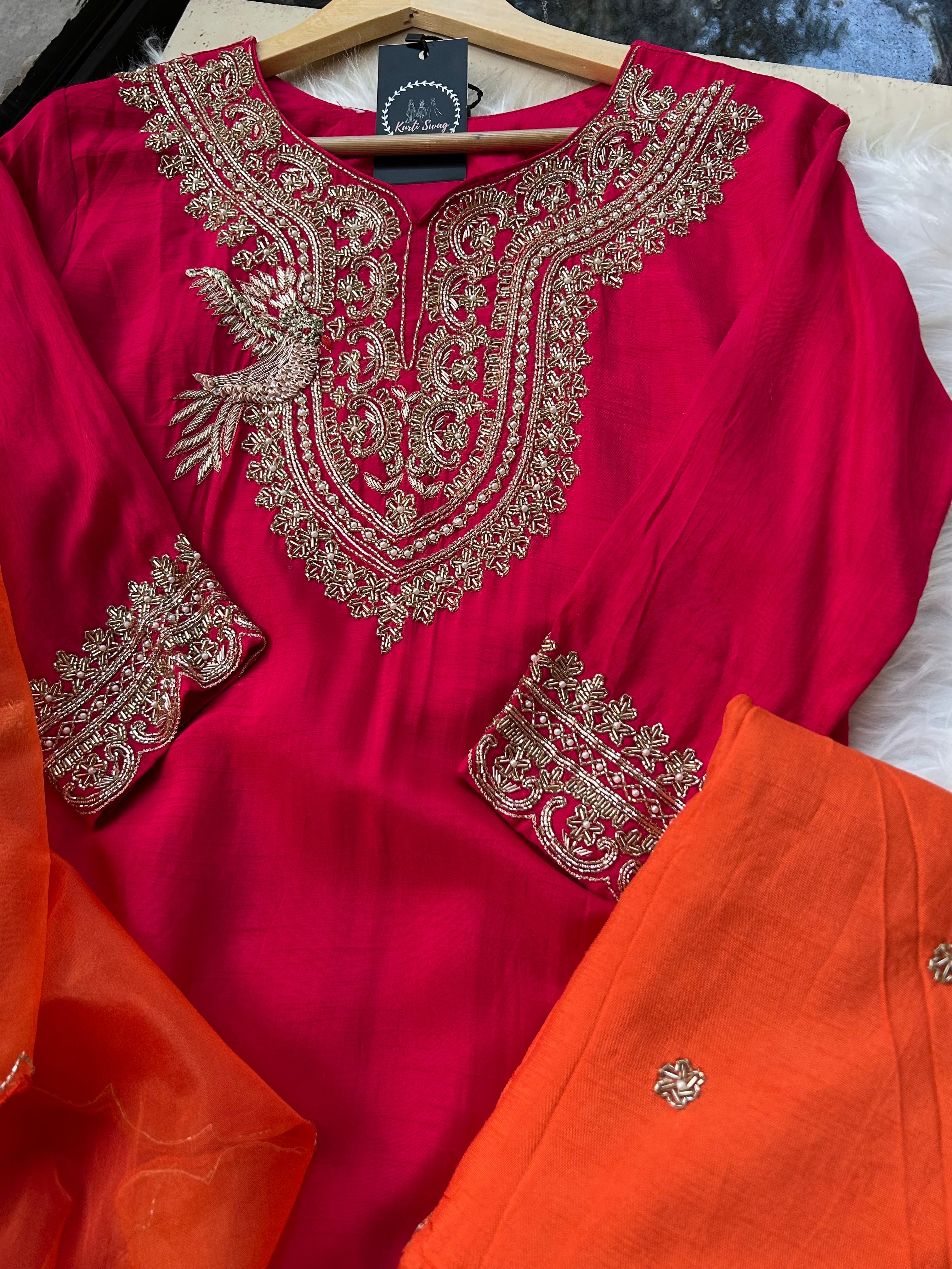 “APARAJITA” Premium Silk Festive Suit Set ✨🧿 | KurtiSwag