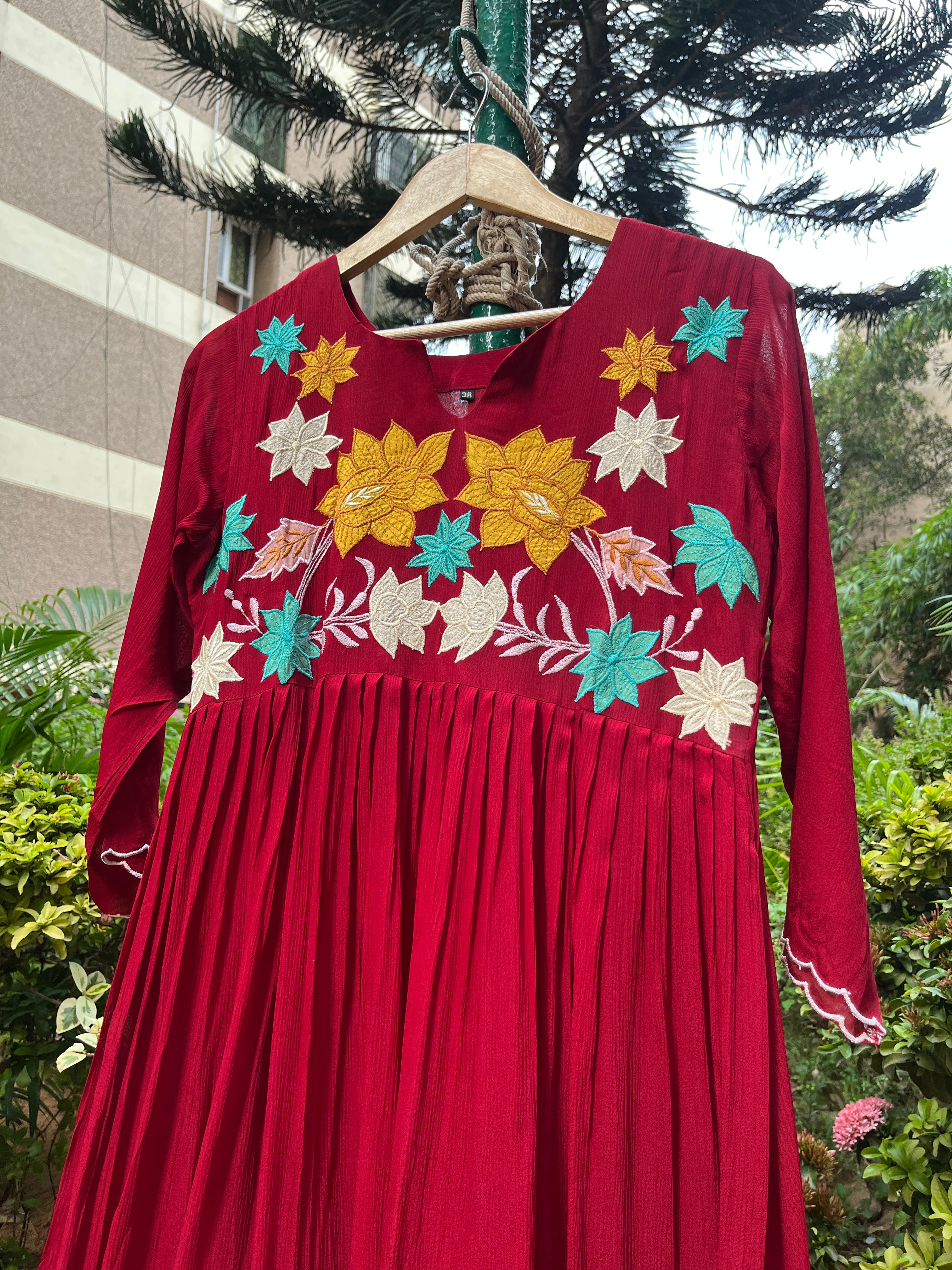 “ALAISHA” Premium Embroidered Dresses 👗 ✨ | KurtiSwag