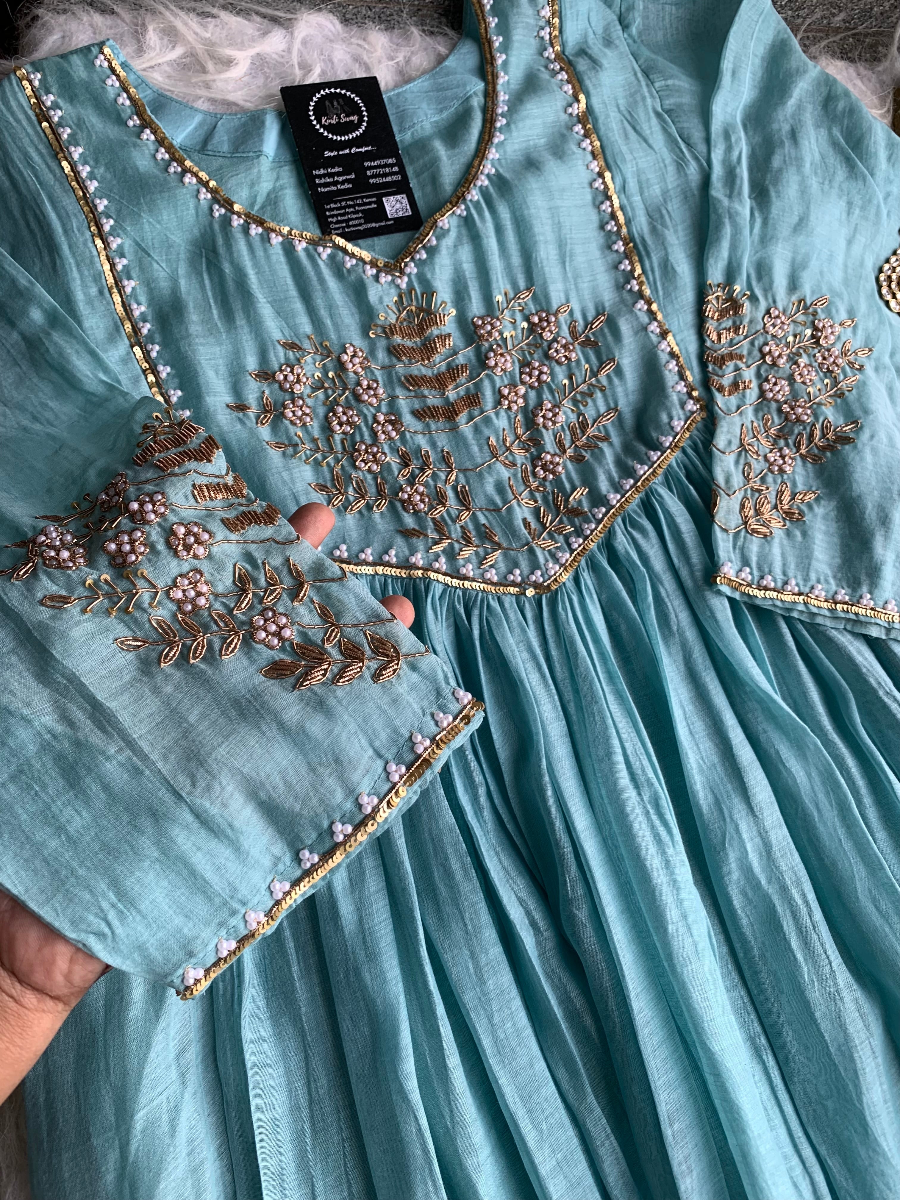 “SIDYA” Premium Mul Chanderi Festive Suit Set ✨ | KurtiSwag