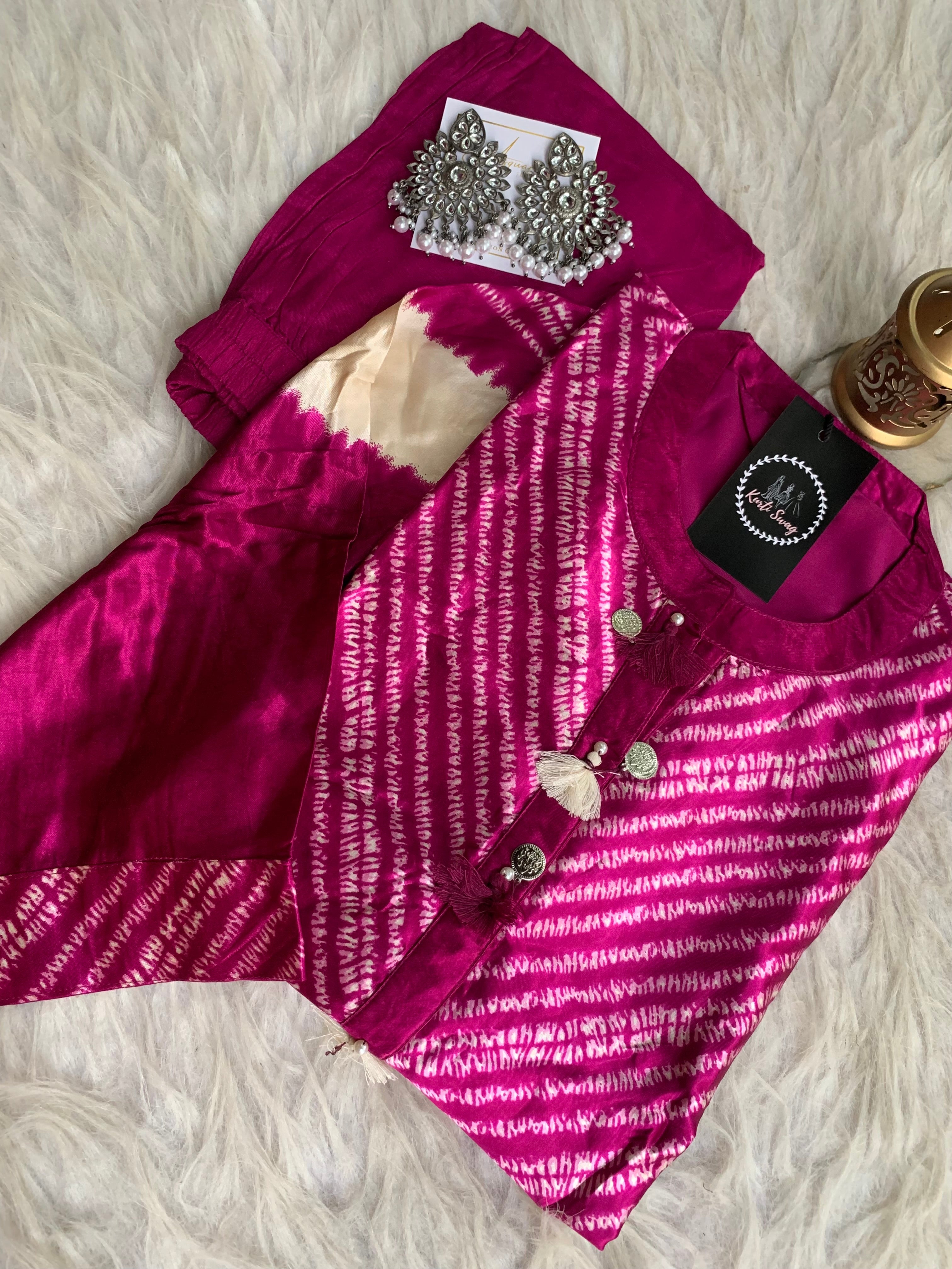 “SHILPA” Gajji Silk Coord Set ✨❤️ | KurtiSwag