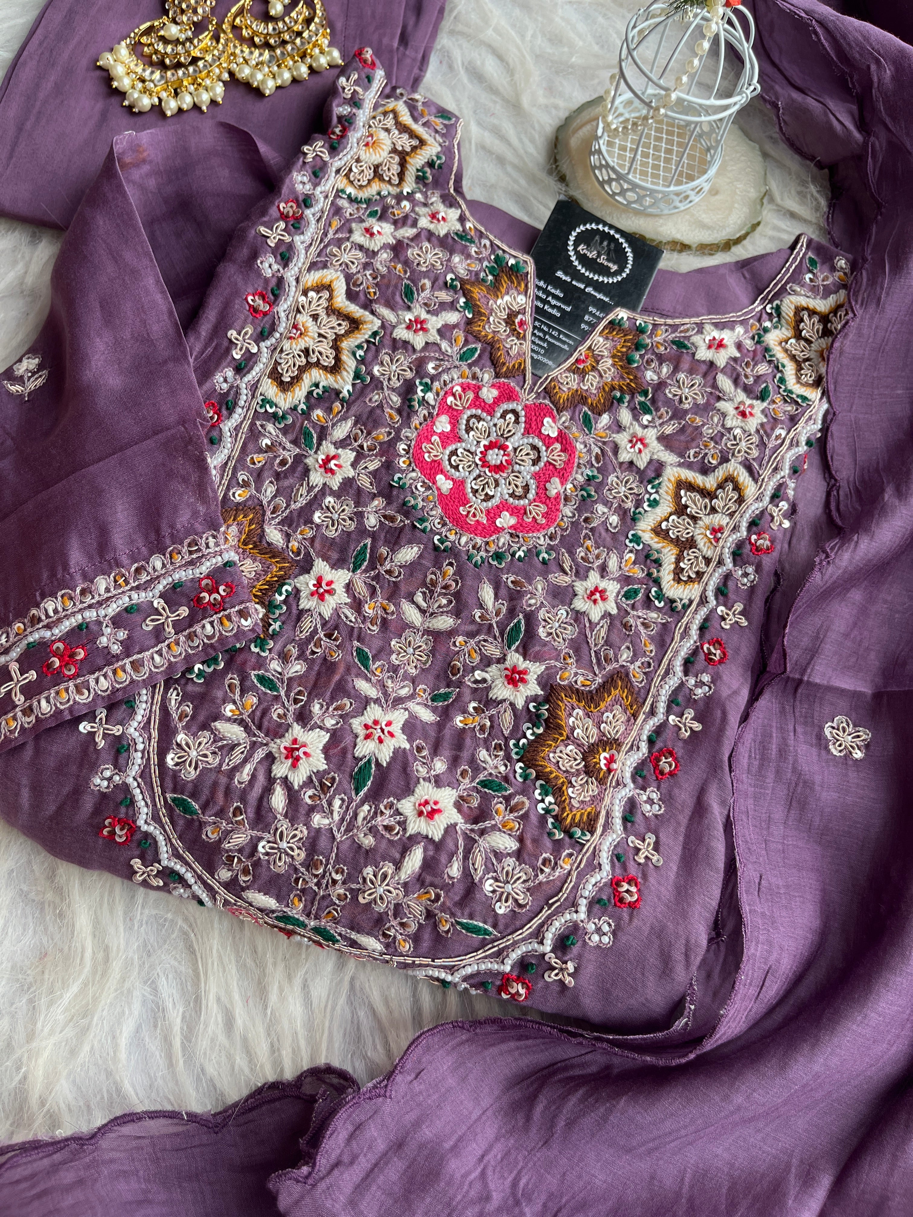 “DORI” Mul Chanderi Festive Edition ✨💕 | KurtiSwag