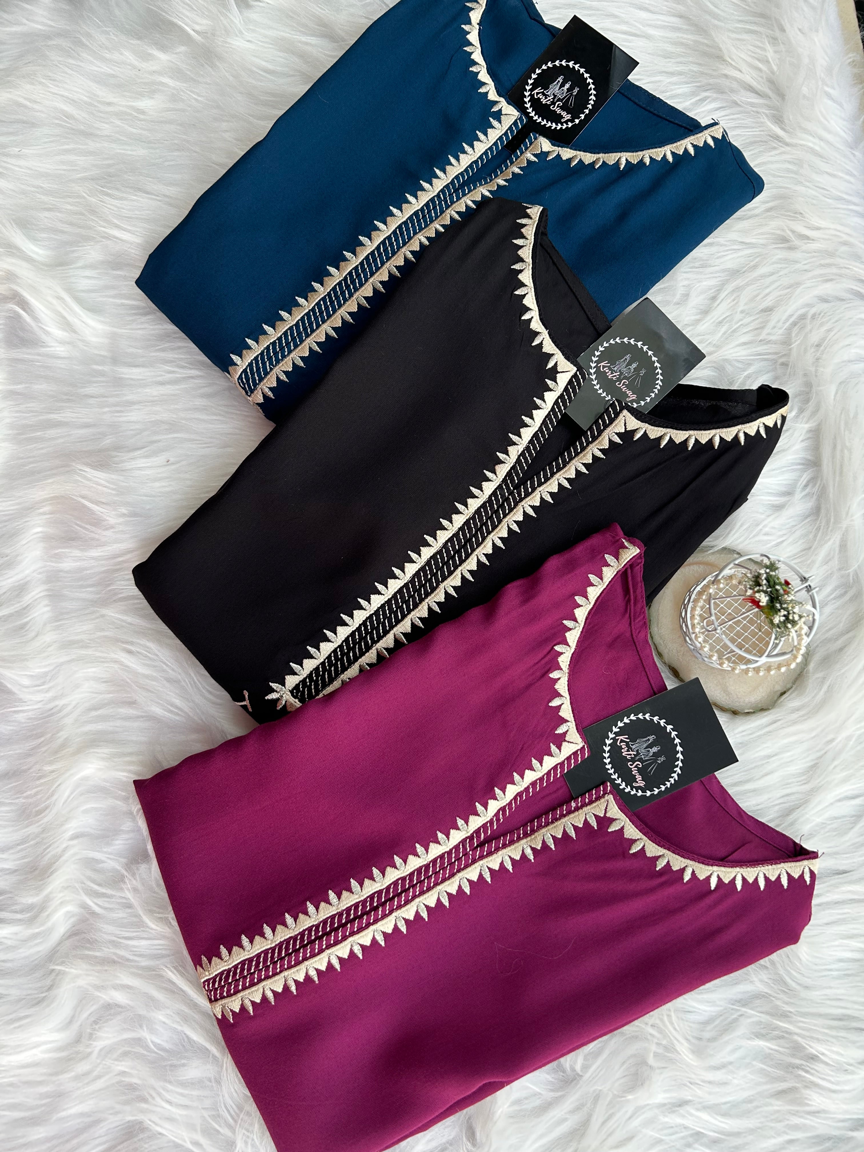 “KEJAL” Premium Semi Formal Suit Set With Kalamkari Dupatta ✨ | KurtiSwag