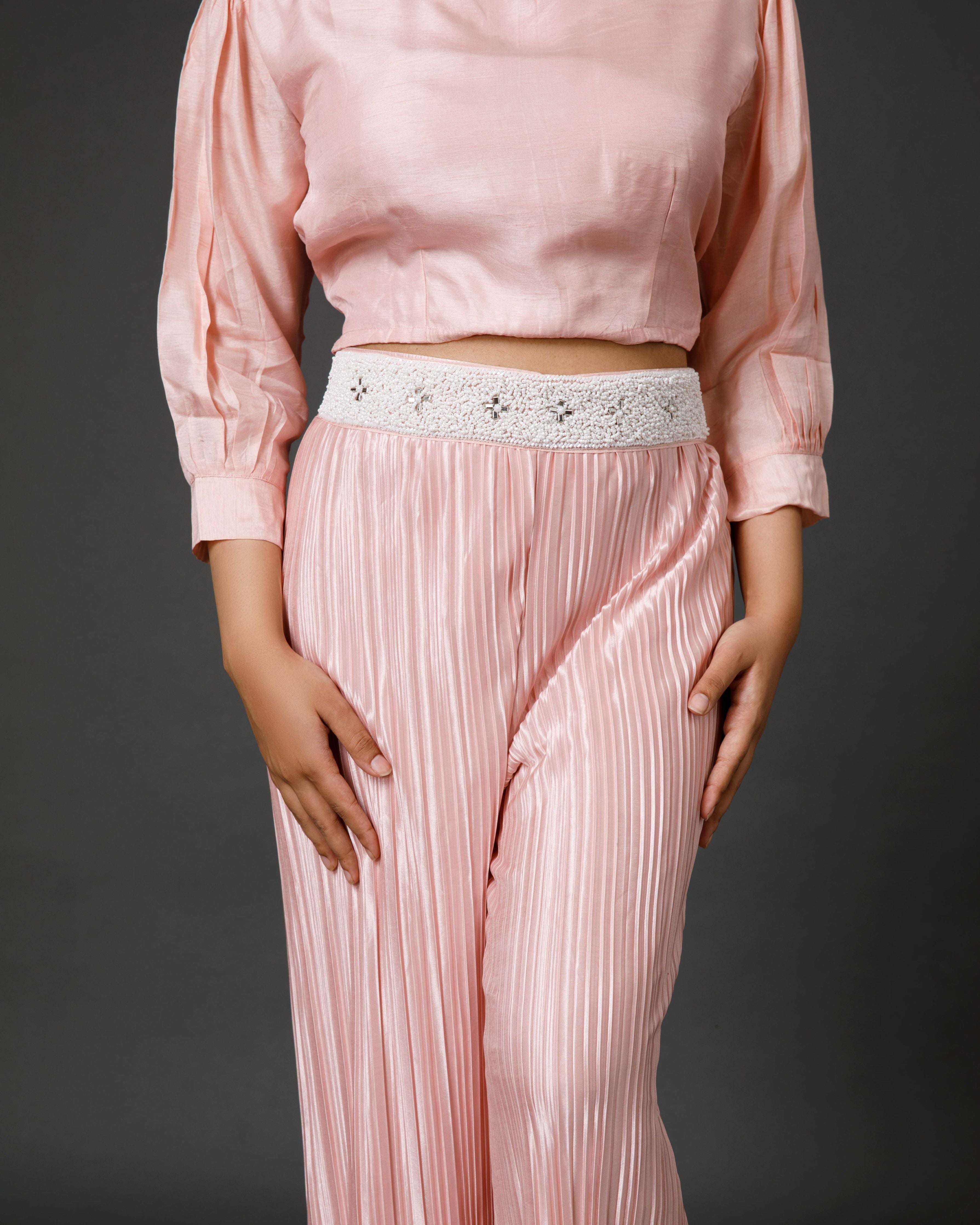 “ANAISHA” Pleated Coord Sets | KurtiSwag