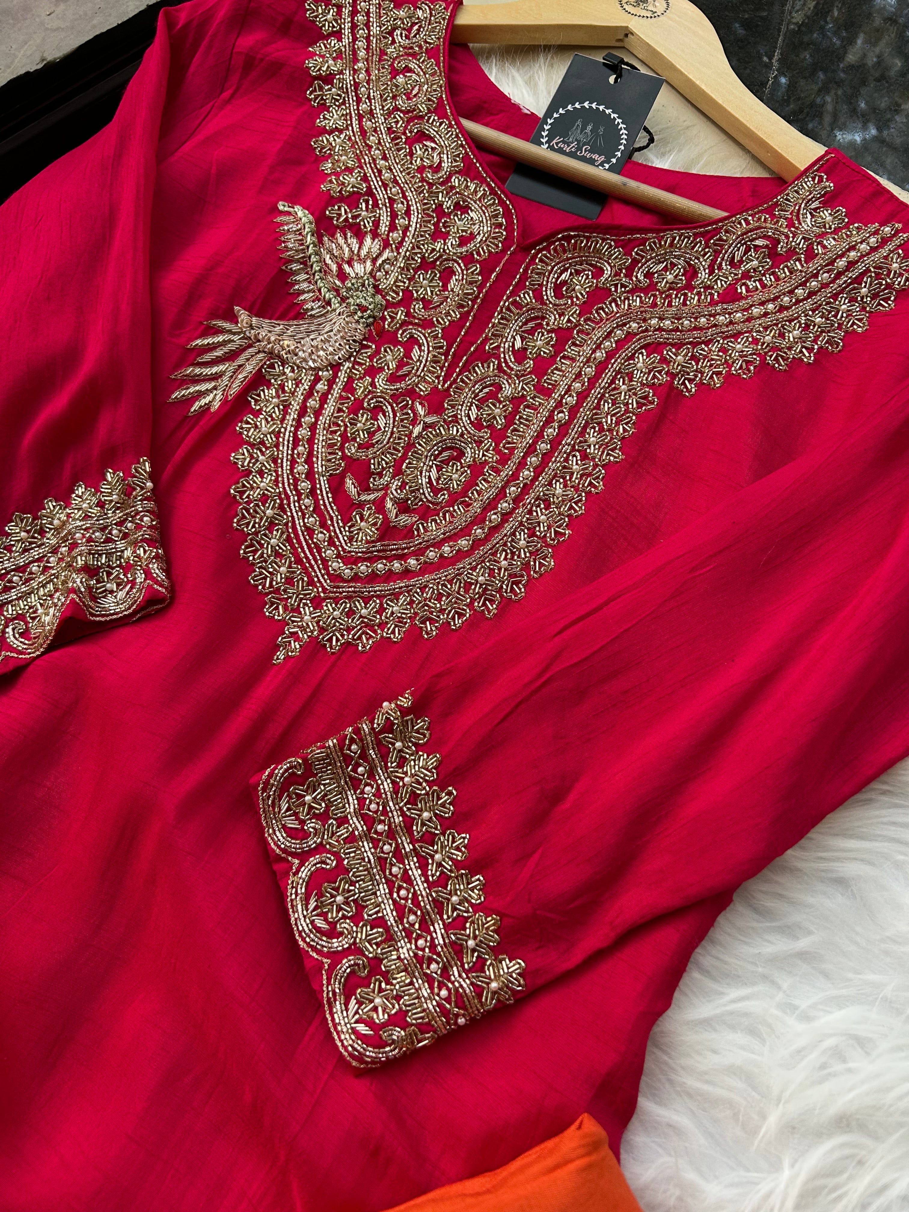 “APARAJITA” Premium Silk Festive Suit Set ✨🧿 | KurtiSwag