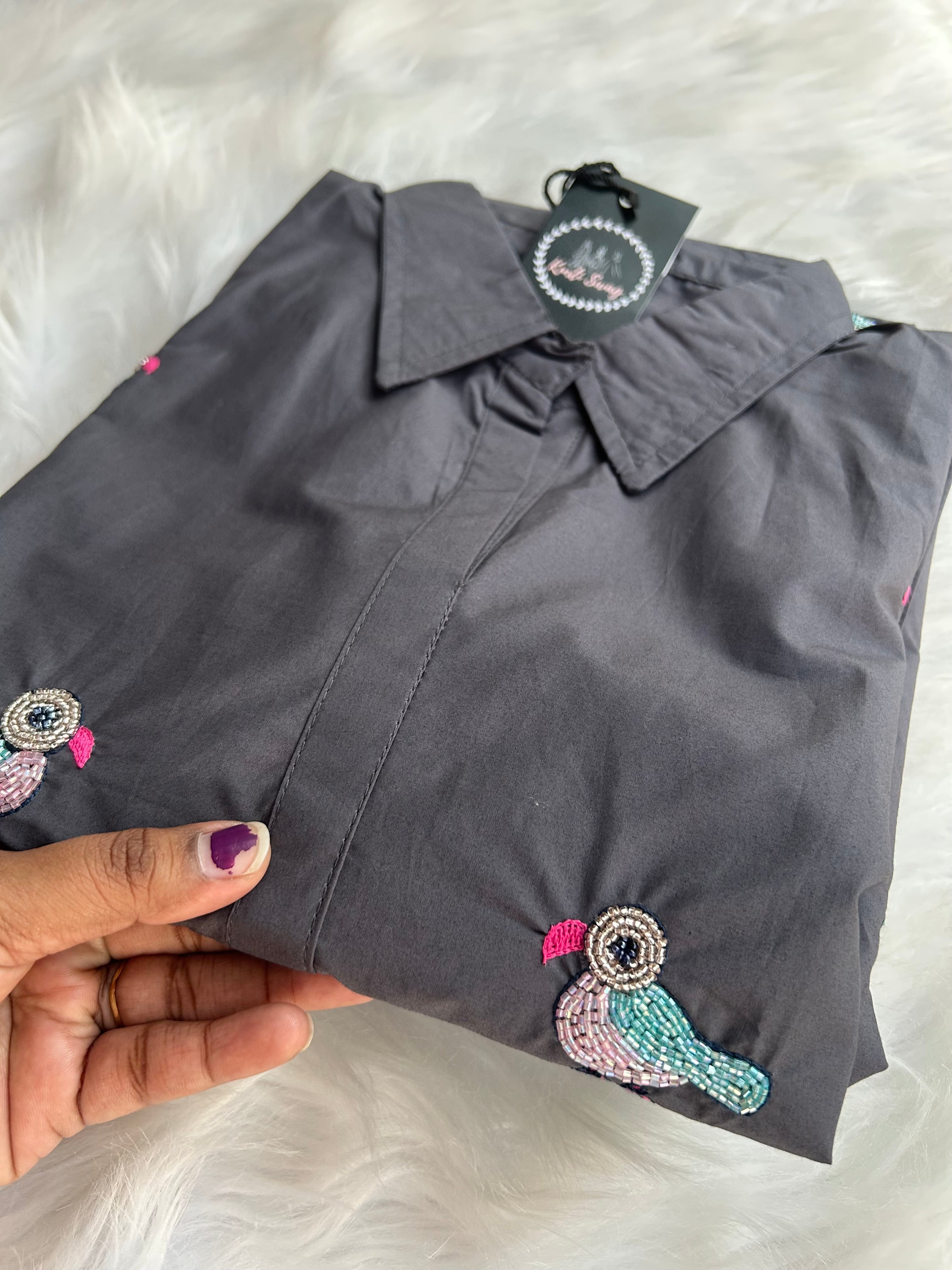 “MIDNIGHT SPARROW” Malai Cotton Dress ✨💕 | KurtiSwag