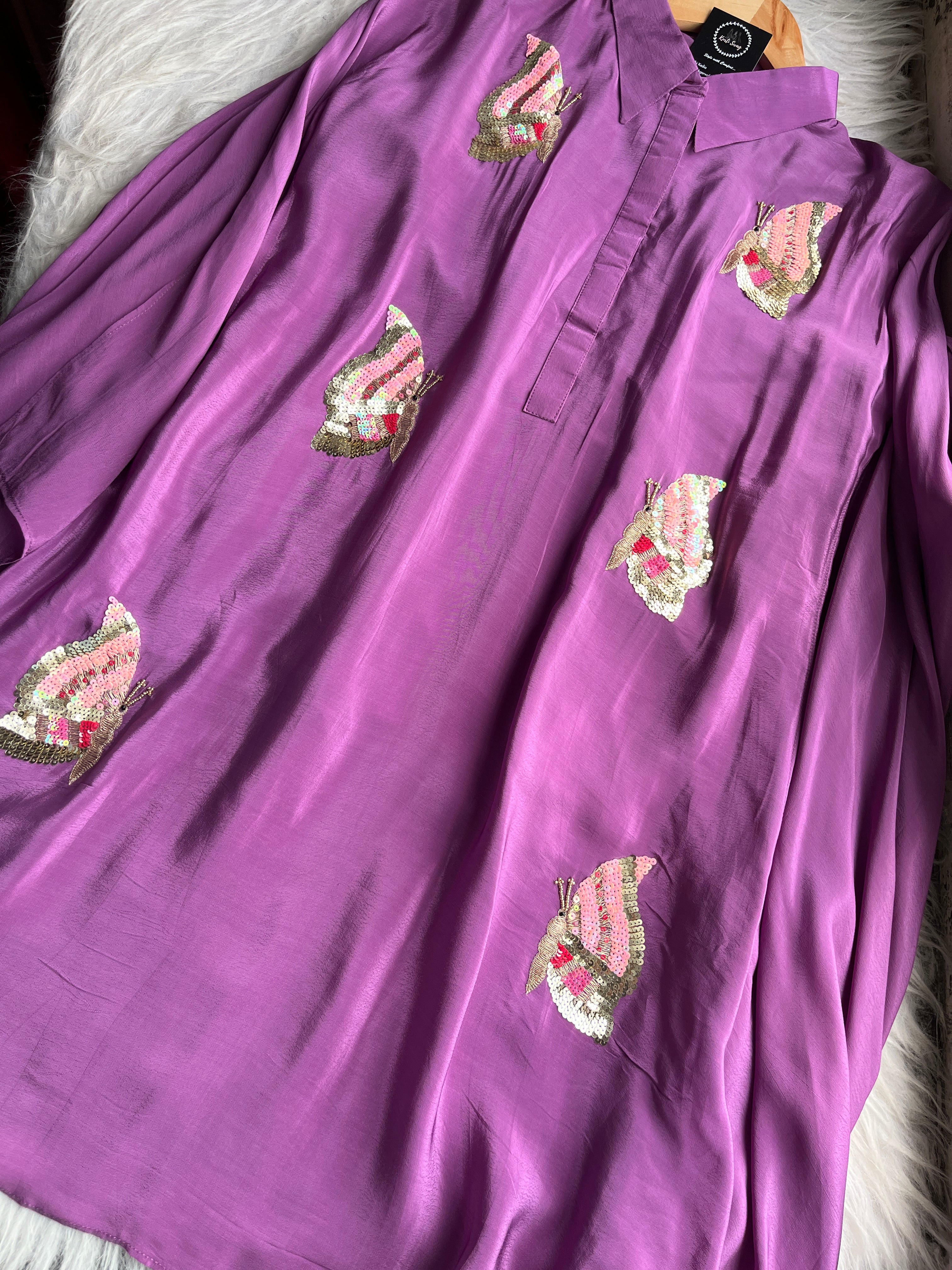 “NAISHA” Kaftan Cape Dress ✨💕 | KurtiSwag