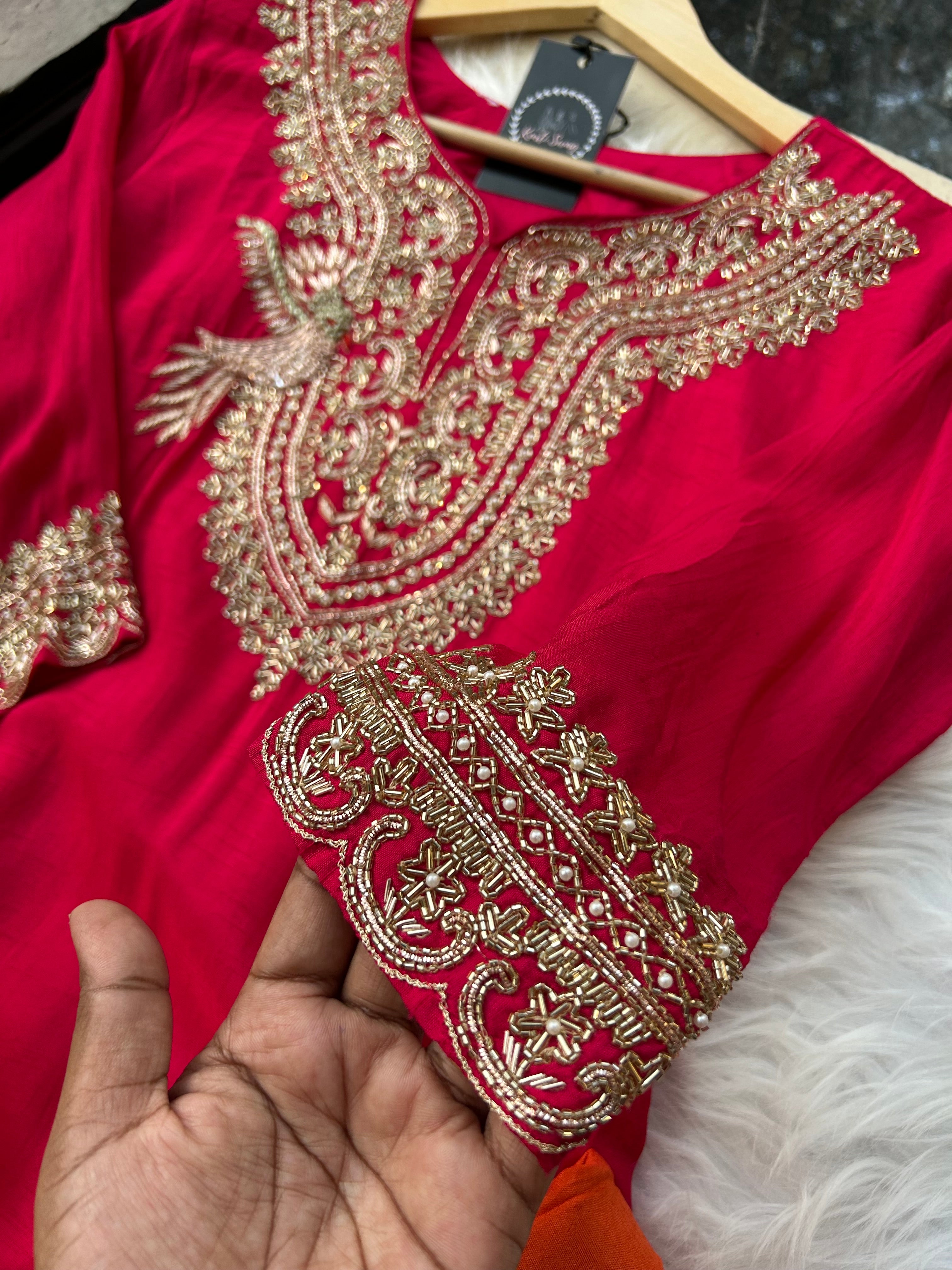 “APARAJITA” Premium Silk Festive Suit Set ✨🧿 | KurtiSwag