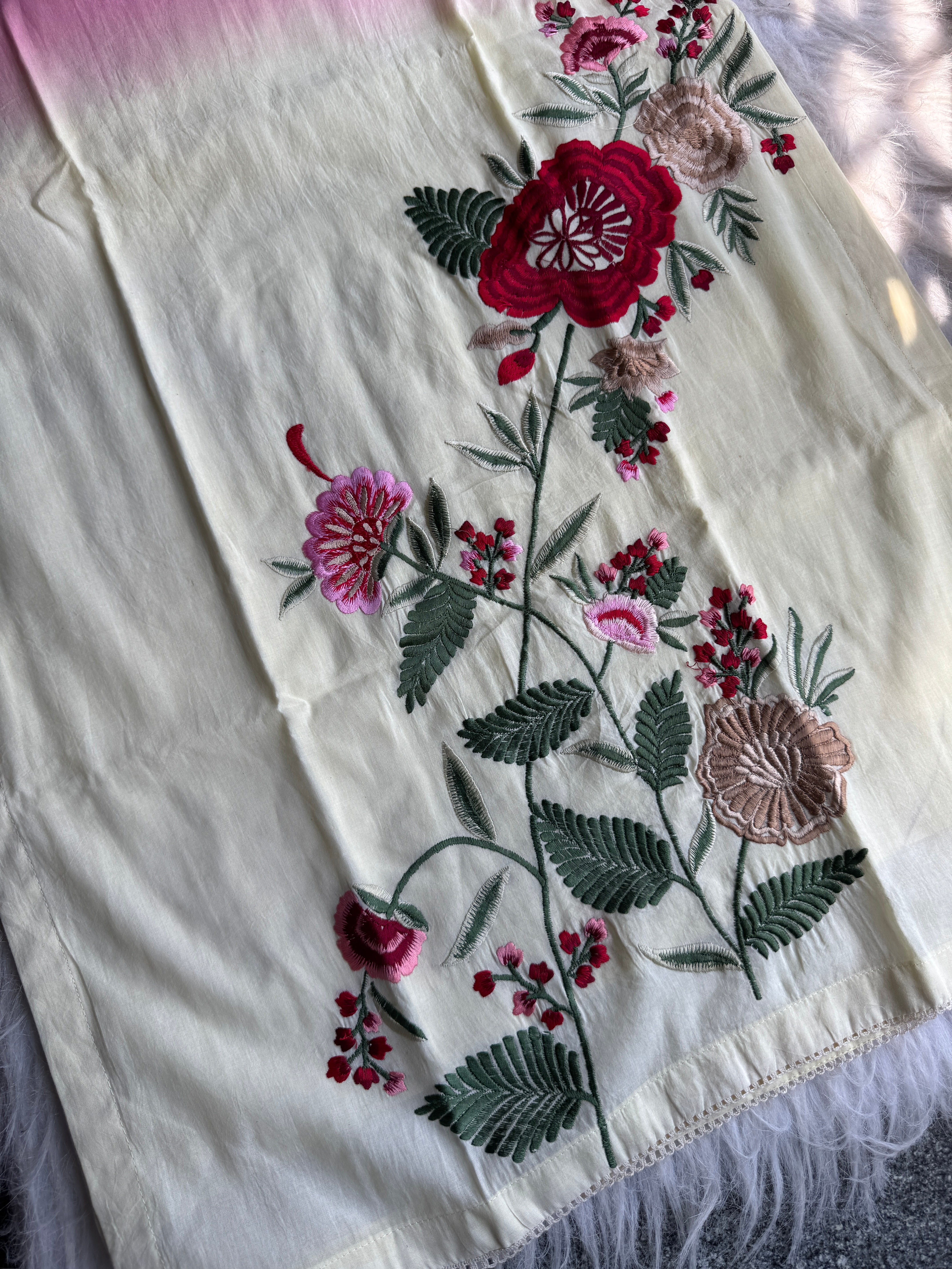 “MAUSAM” Pure Cotton Kurti In Ombré Shades | KurtiSwag