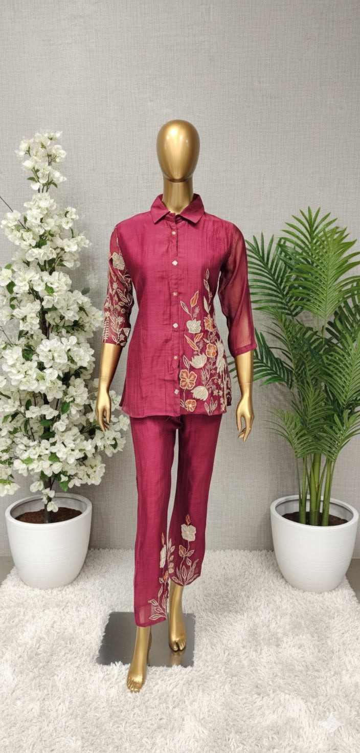 “DIVYANKA” Premium Mul Chanderi Coord Set 💕✨ | KurtiSwag
