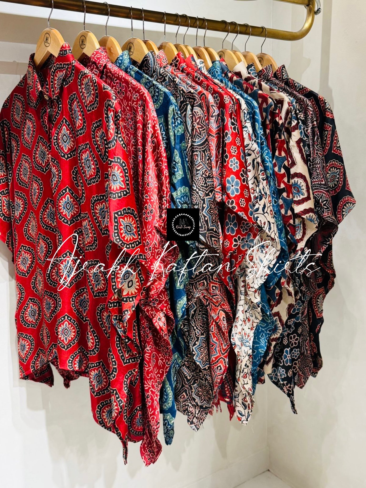“AJRAKH MODAL” Kaftan Shirts ✨❤️ | KurtiSwag