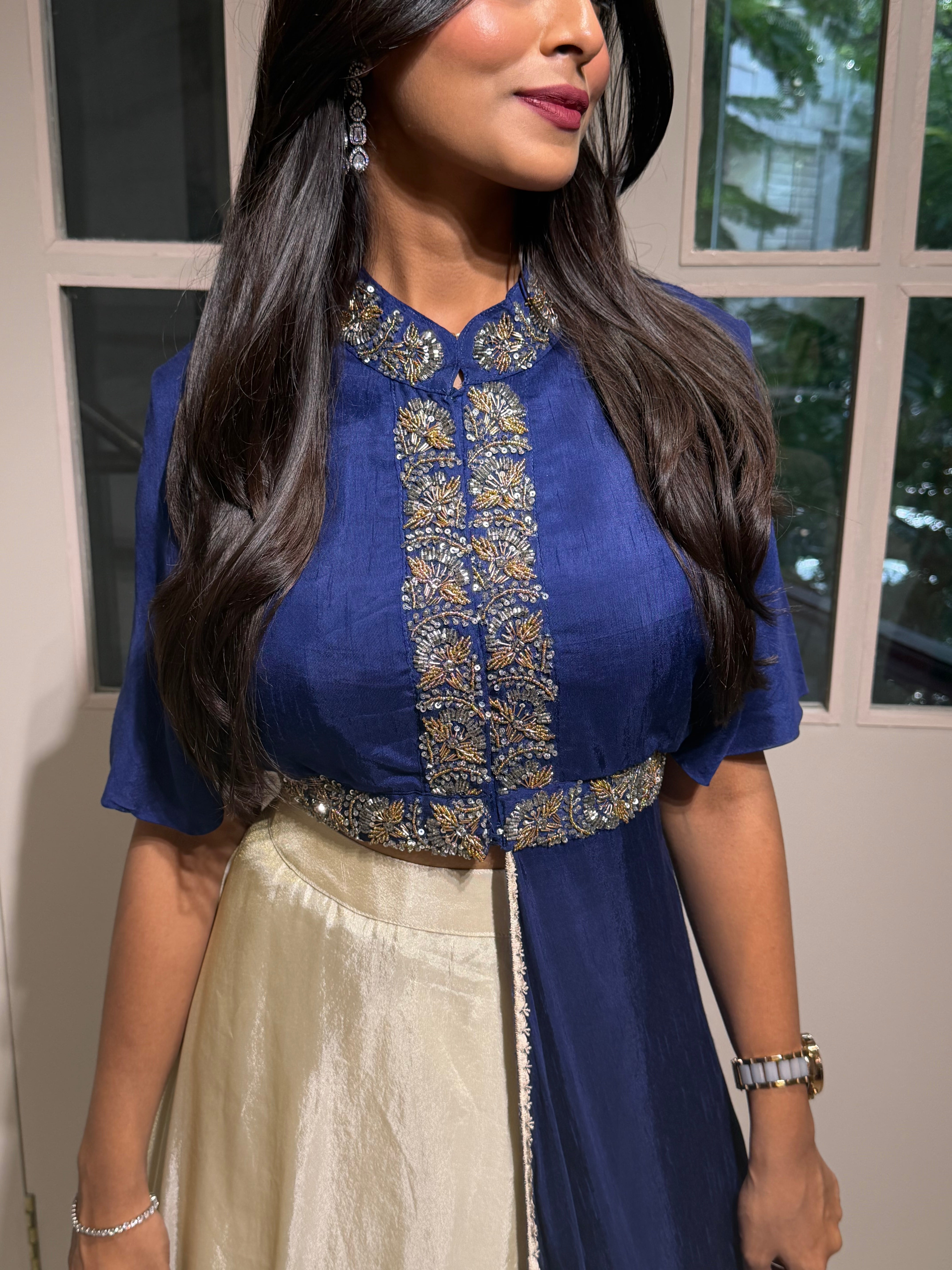 “ASHITA” Indowestern Skirt Set ✨🧿 | KurtiSwag